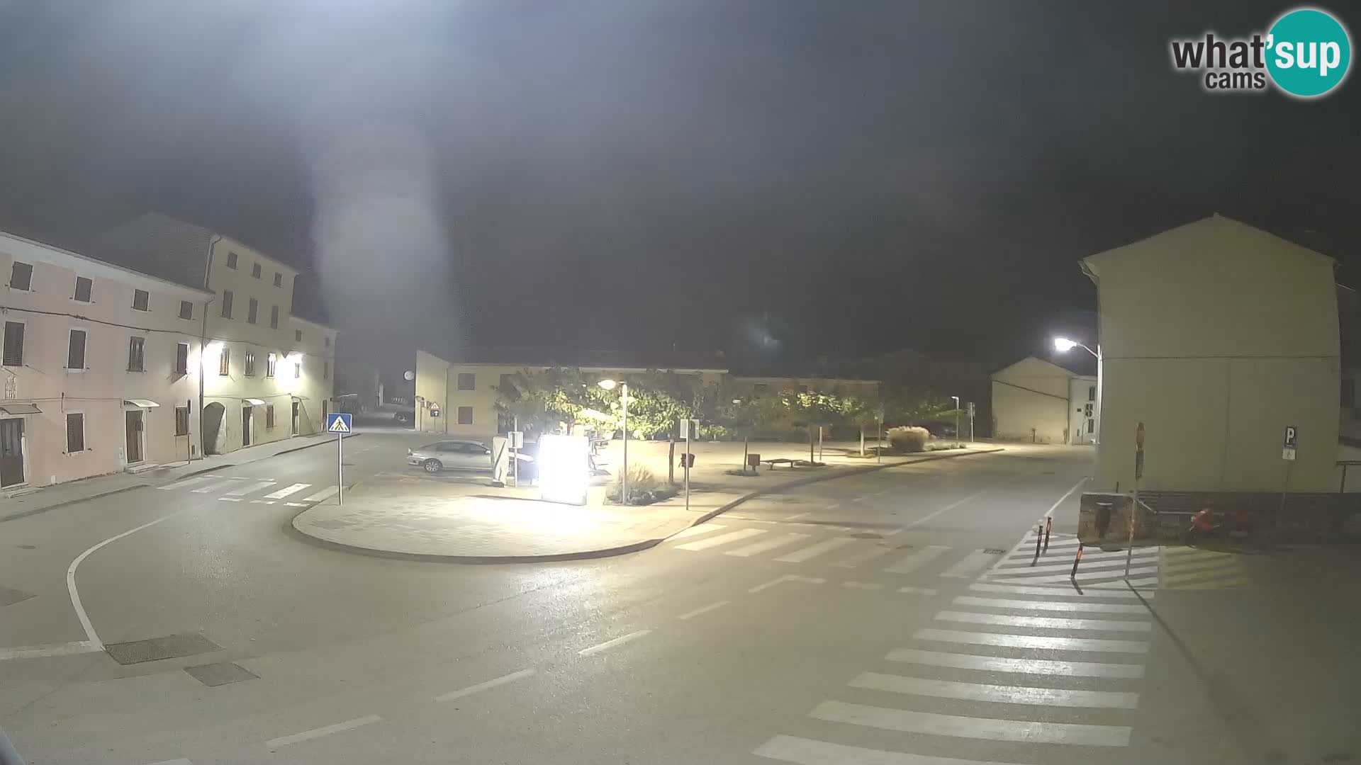 Bale, webcam de la place La Musa – Istrie – Croatie
