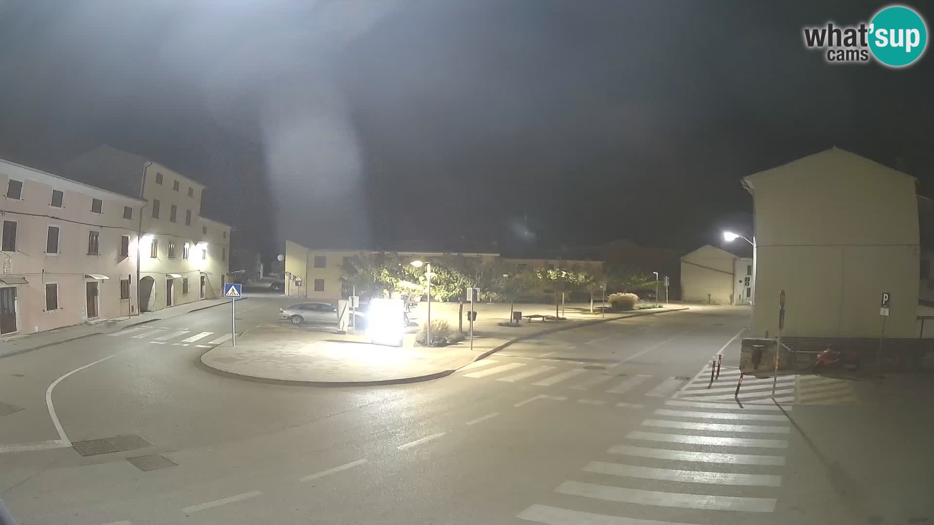 Bale, webcam de la place La Musa – Istrie – Croatie