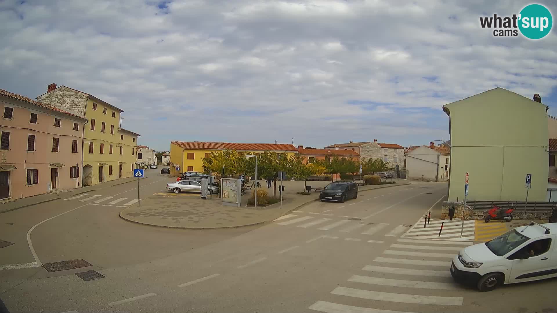 Bale Trg La Musa webcam – Istria – Croatia