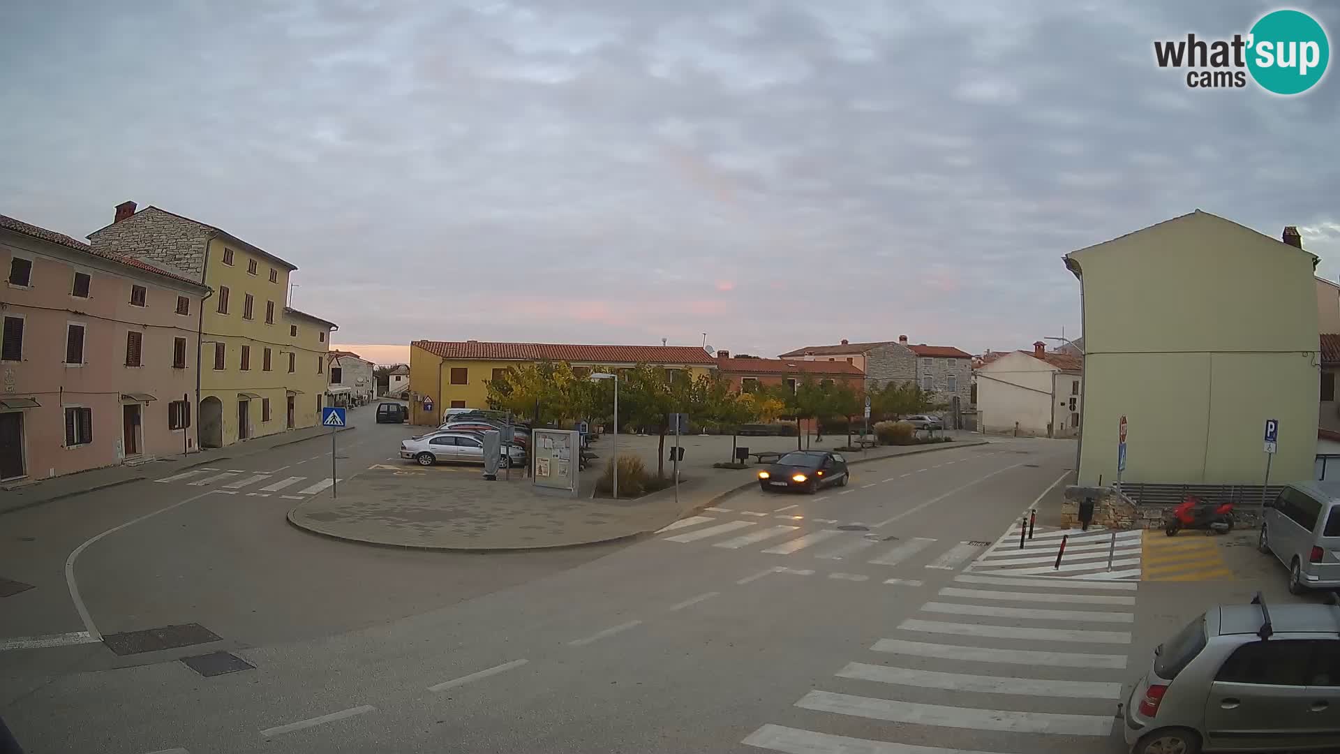 Bale Trg La Musa webcam – Istria – Croatia