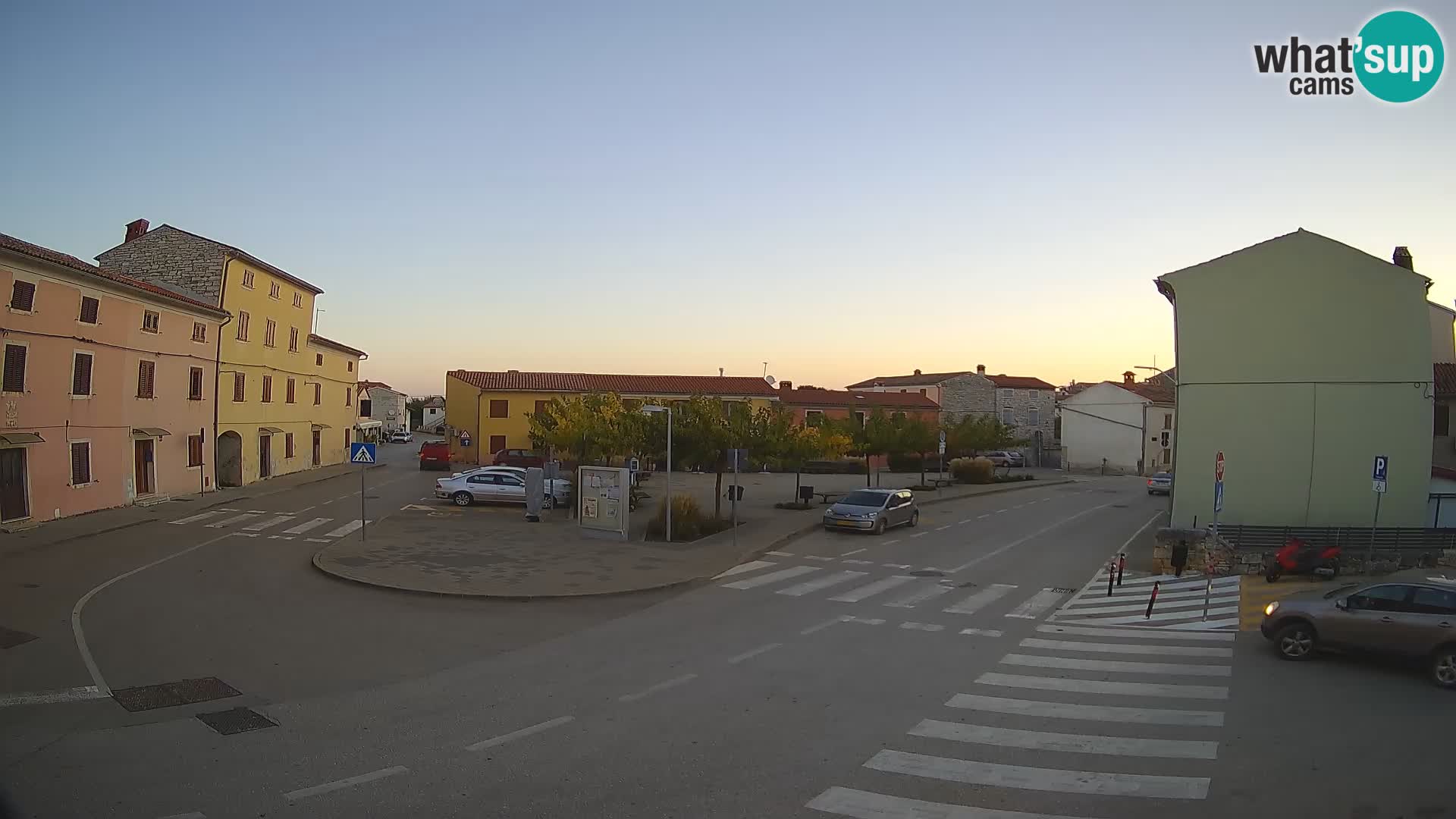 Bale, webcam de la plaza La Musa – Istria – Croacia