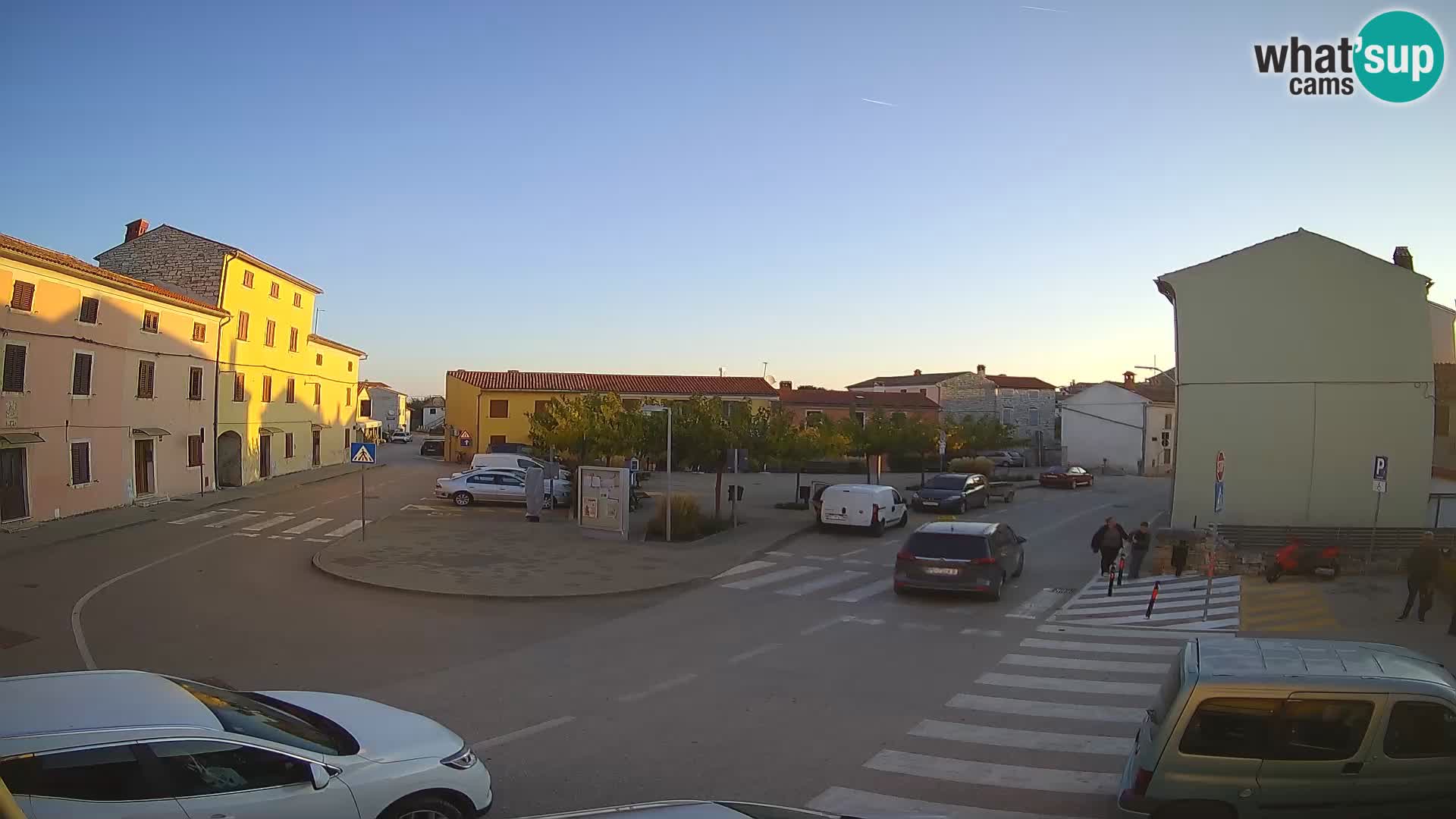 Bale Trg La Musa webcam – Istria – Croatia