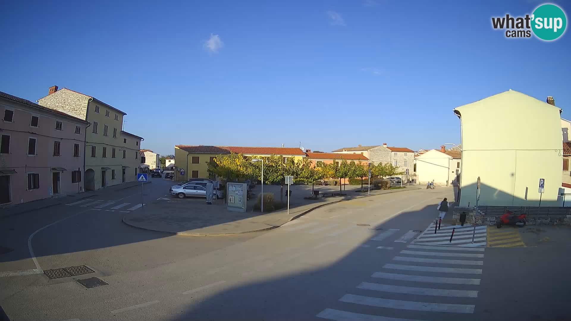 Bale Trg La Musa webcam – Istria – Croatia