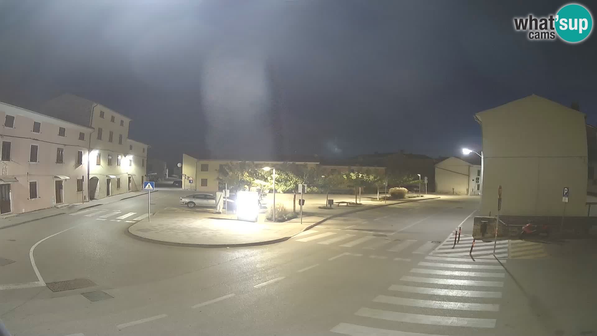 Bale, webcam de la plaza La Musa – Istria – Croacia