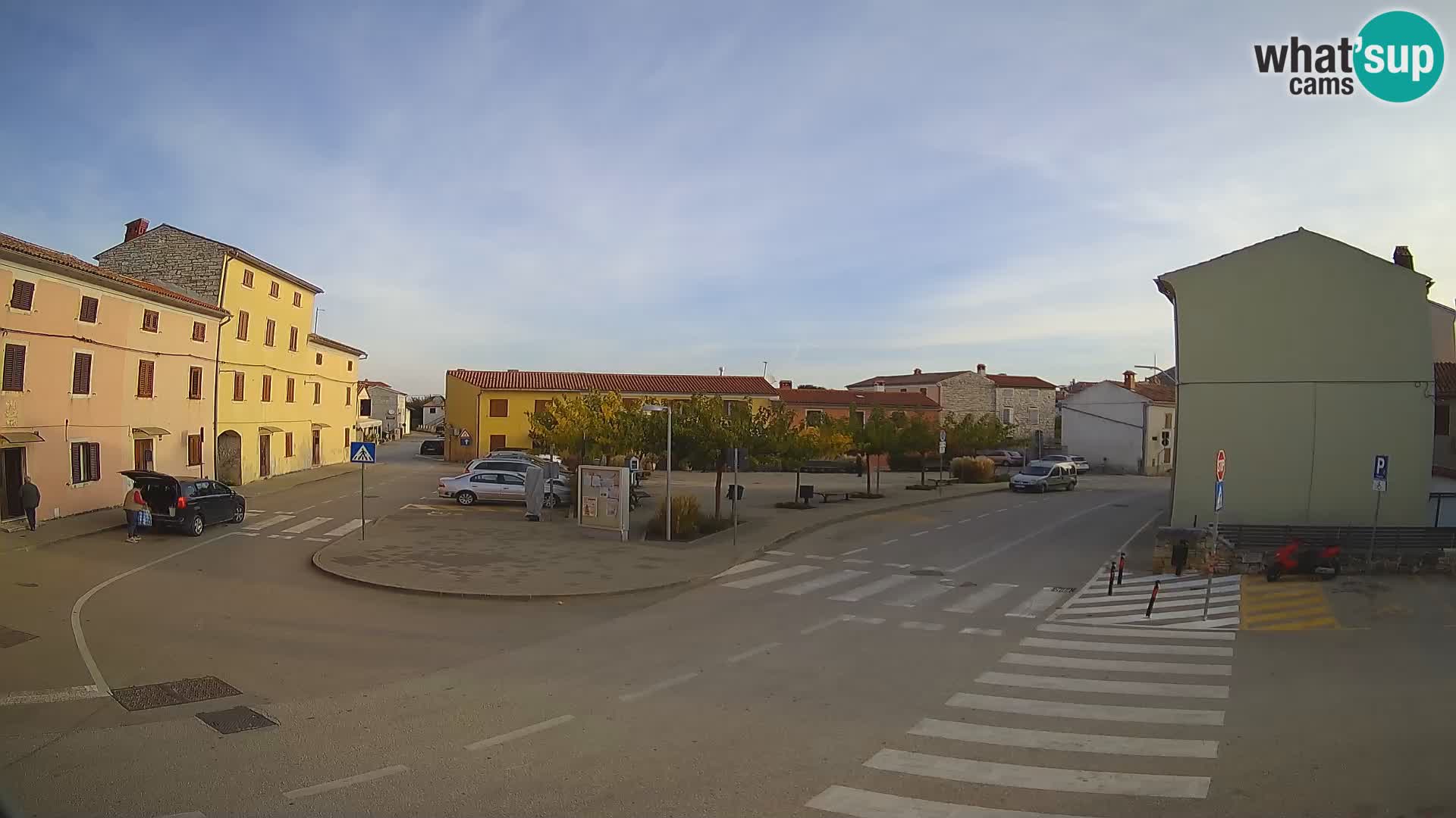Bale Trg La Musa spletna kamera – Istra – Hrvaška