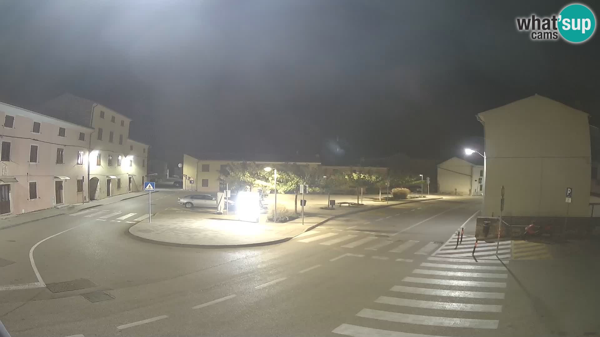 Bale, webcam de la plaza La Musa – Istria – Croacia