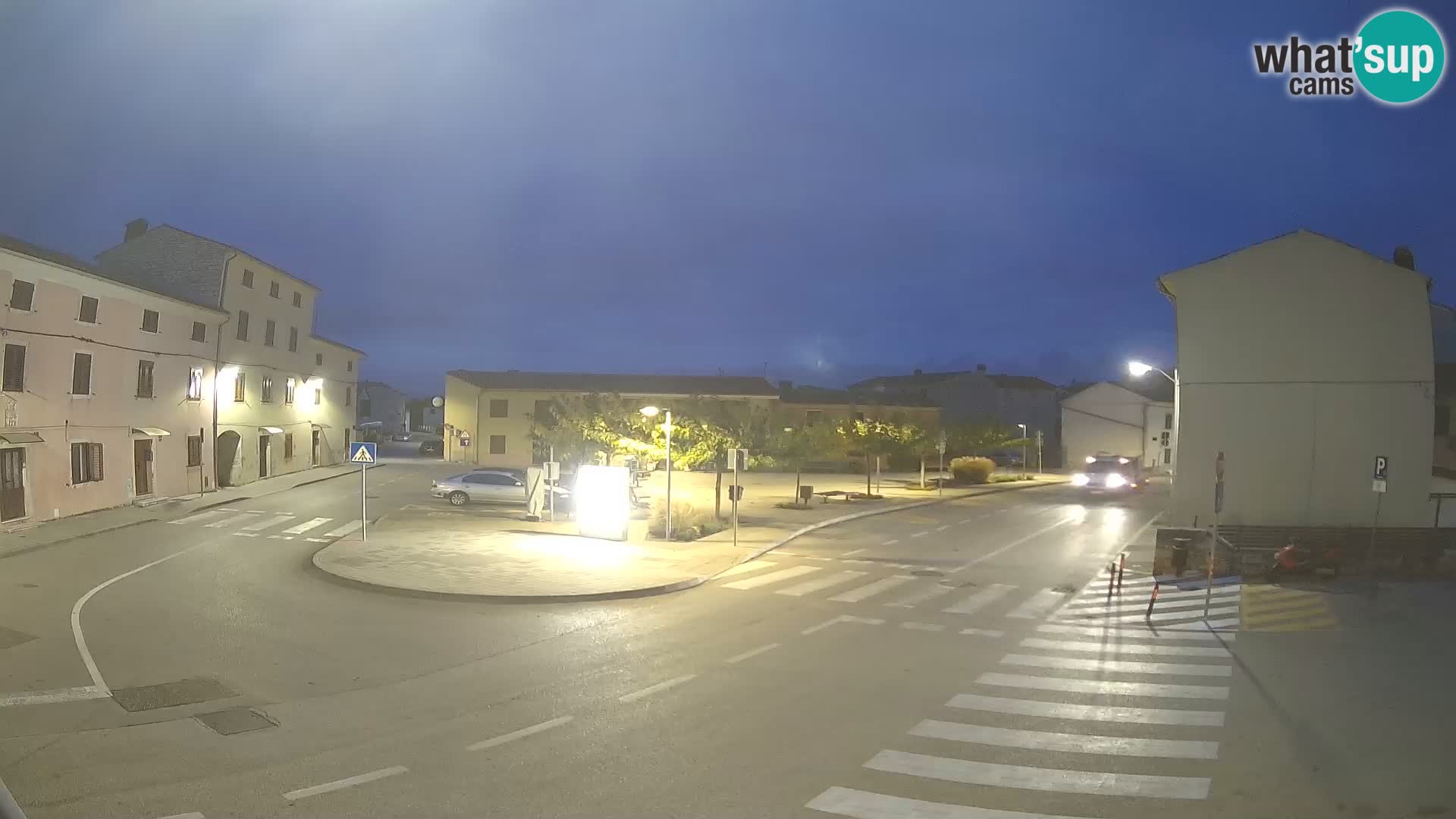 Bale Trg La Musa webcam – Istria – Croatia
