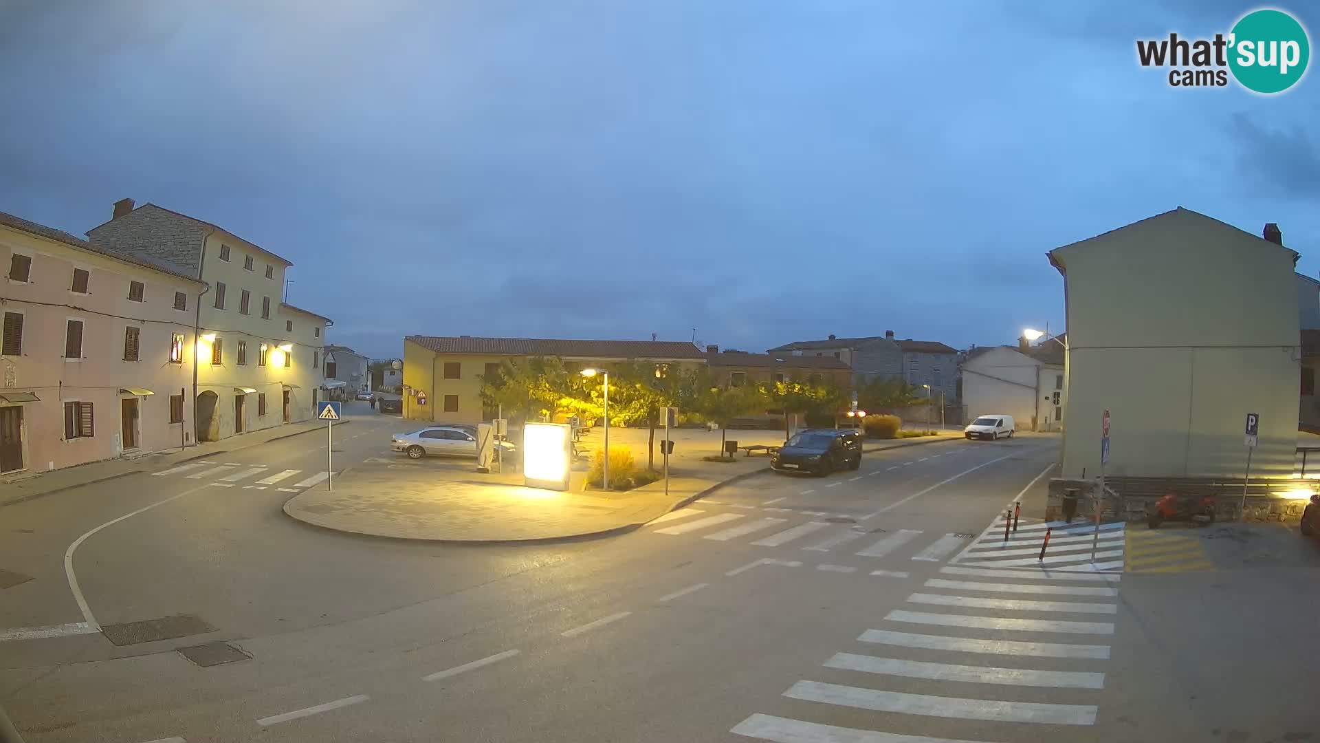Bale Trg La Musa spletna kamera – Istra – Hrvaška