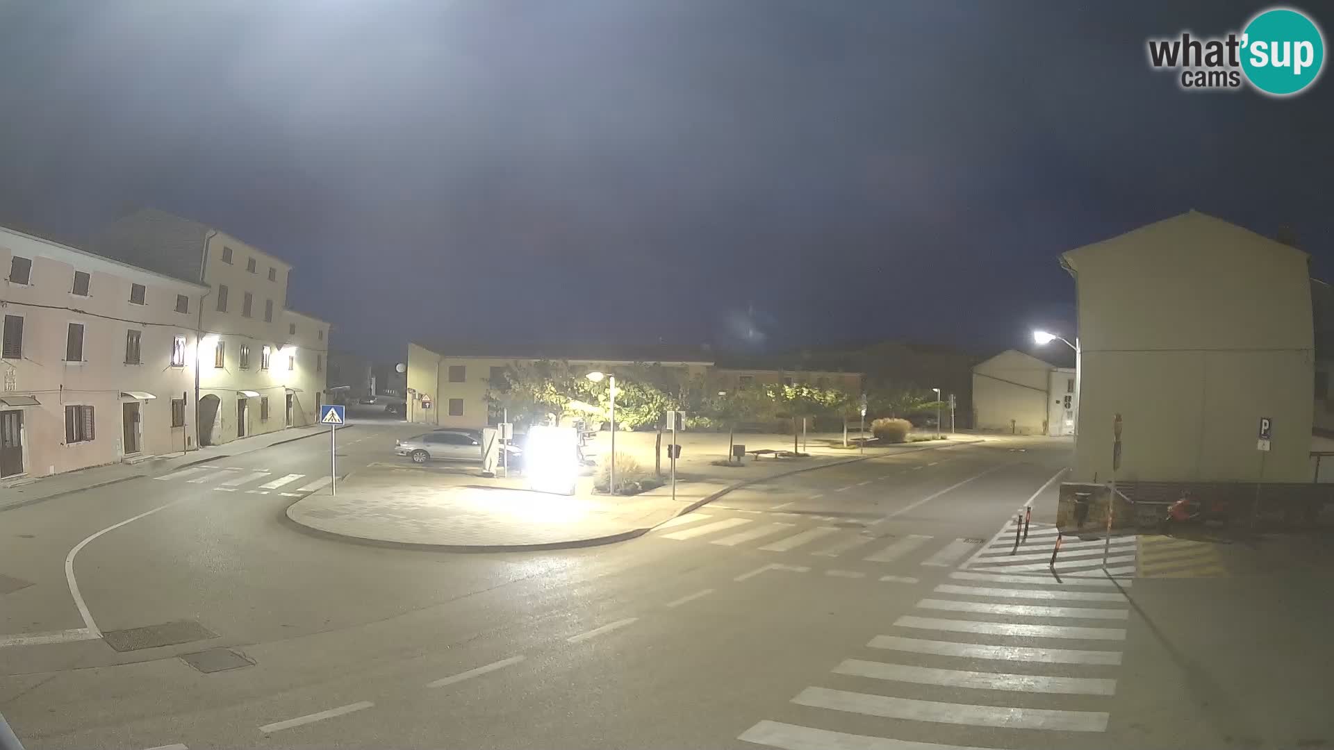 Bale, webcam de la place La Musa – Istrie – Croatie