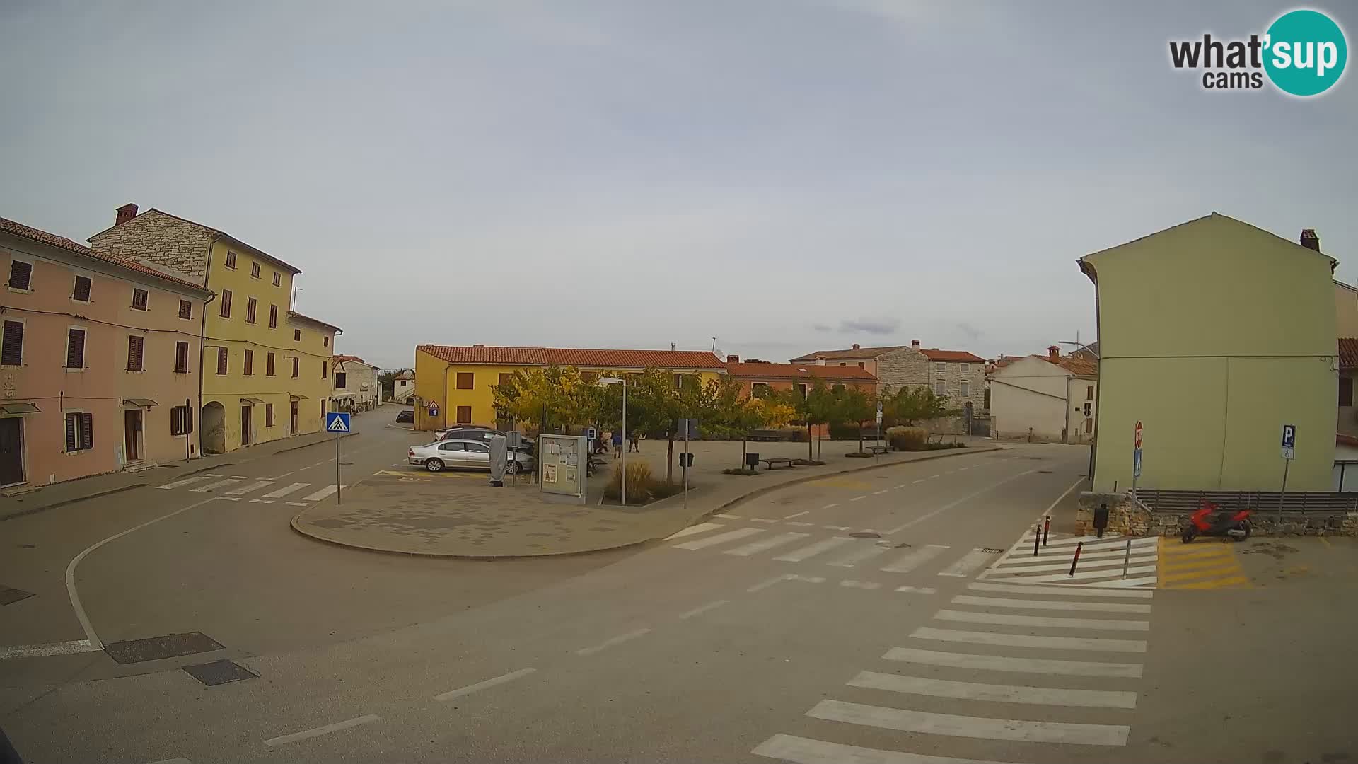Bale Trg La Musa webcam – Istria – Croatia