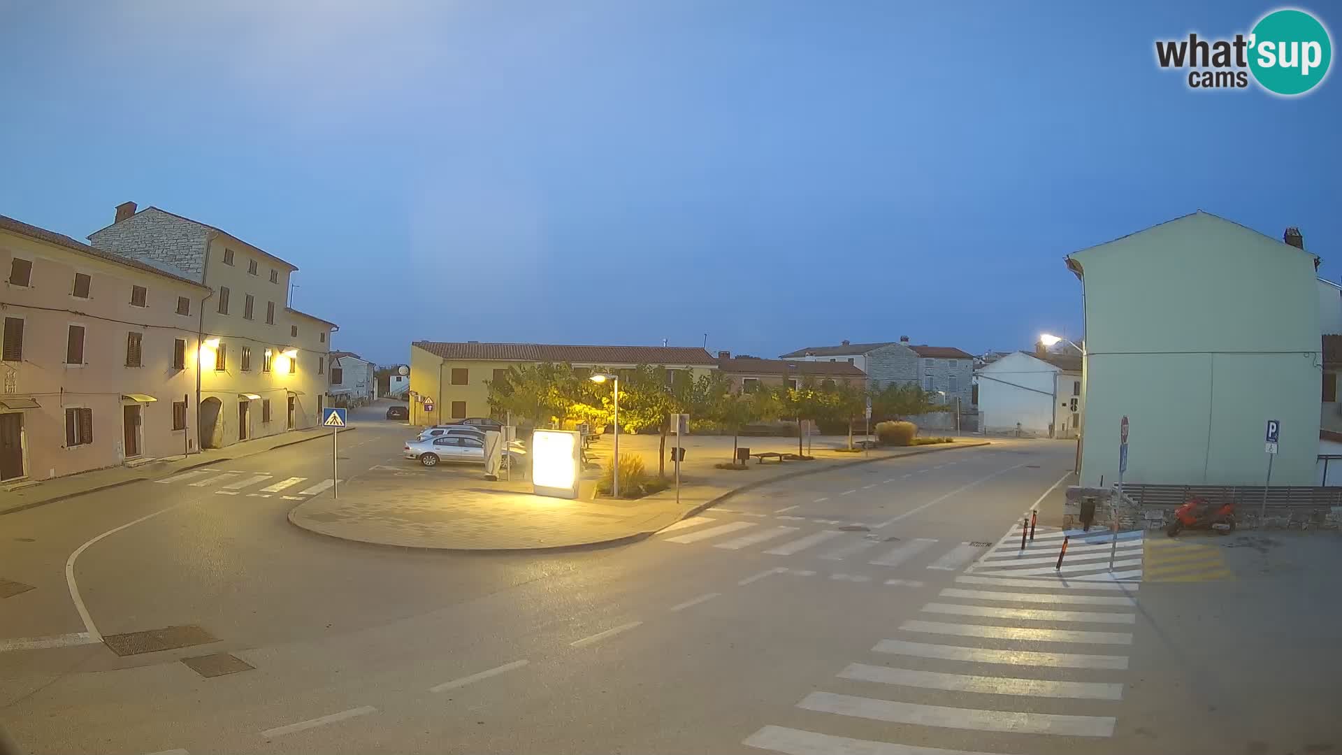 Bale Trg La Musa webcam – Istria – Croatia