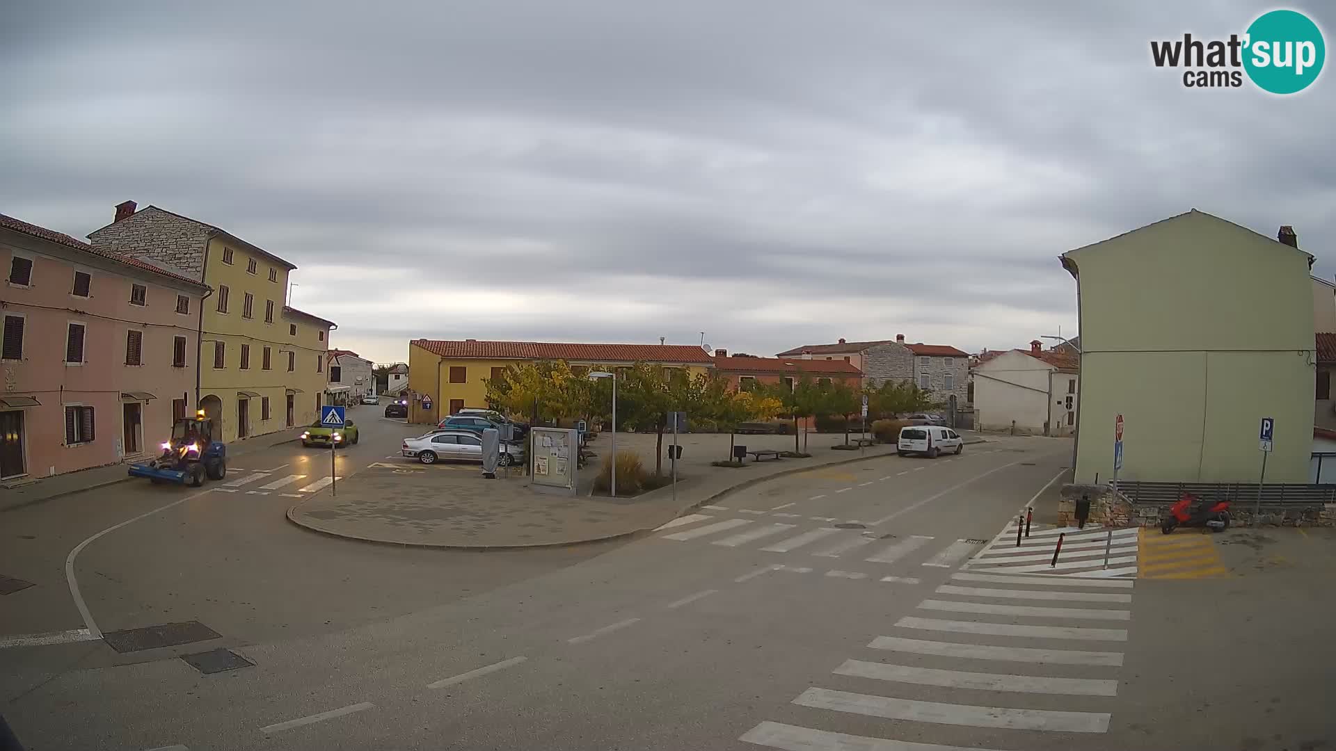 Bale, webcam de la plaza La Musa – Istria – Croacia