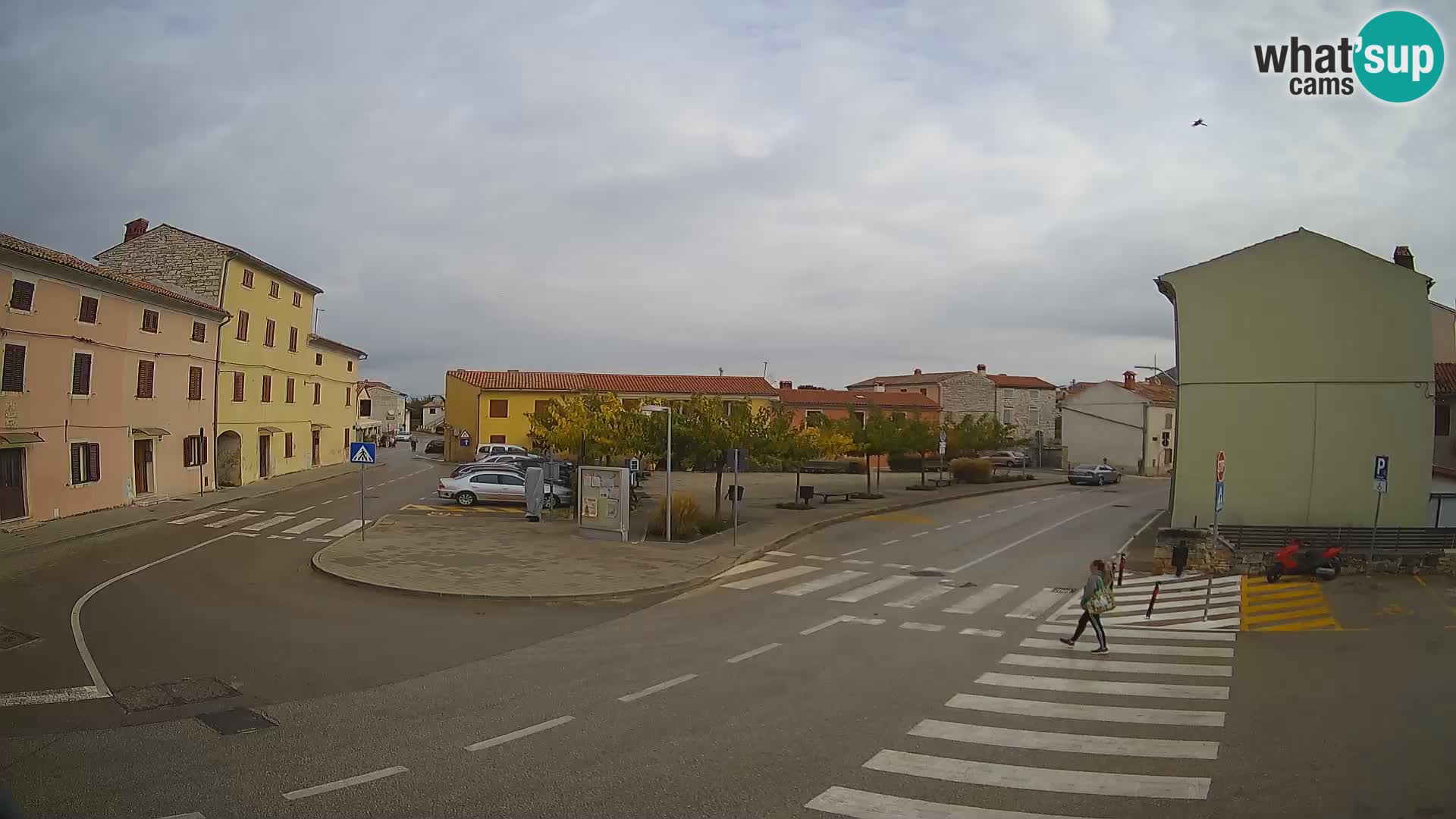 Bale Trg La Musa webcam – Istria – Croatia