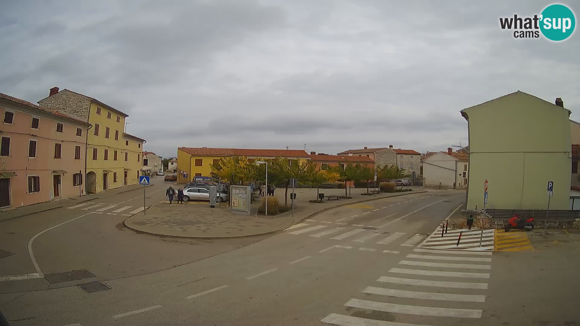 Bale Trg La Musa webcam – Istria – Croatia