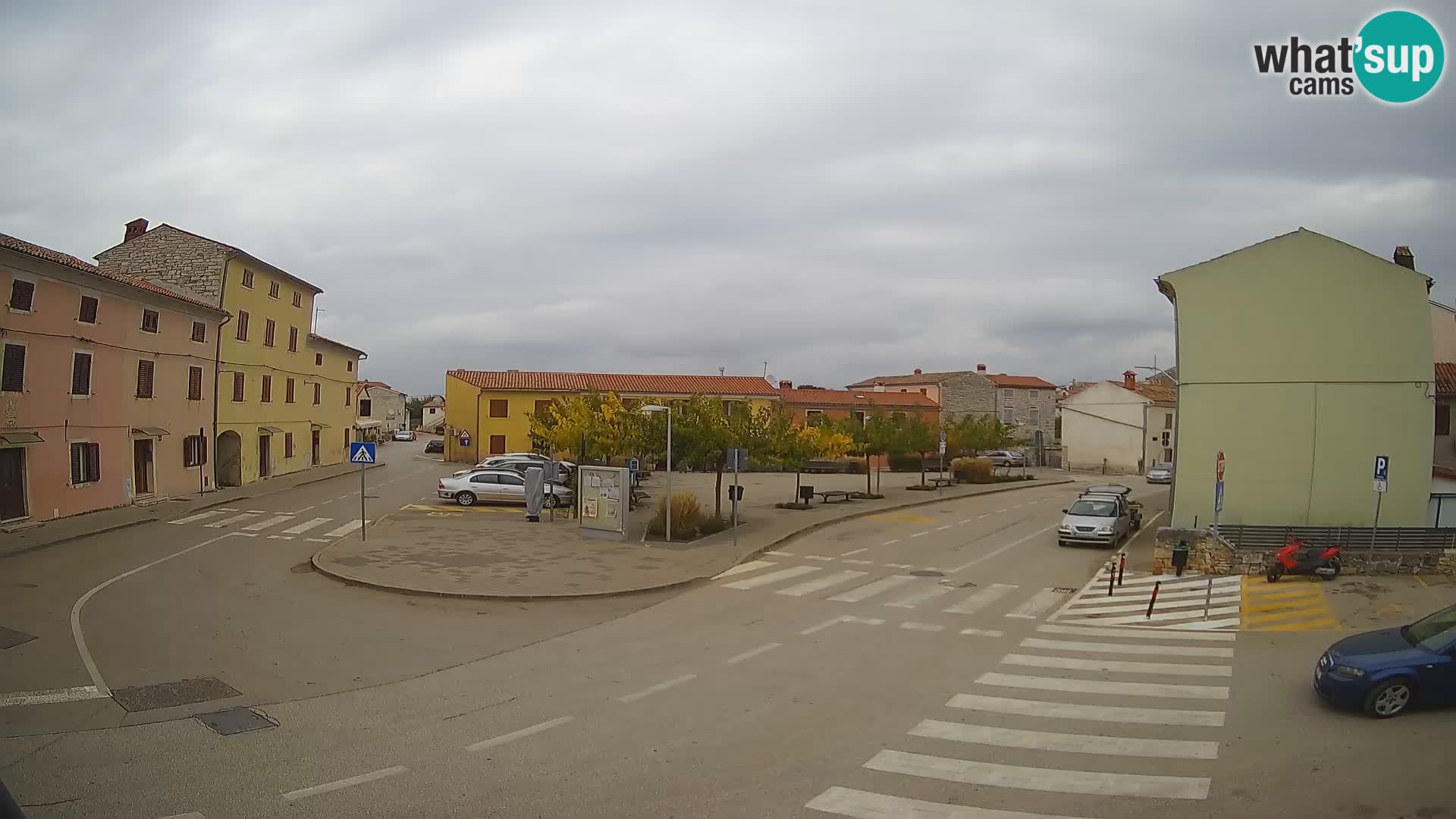 Bale Trg La Musa webcam – Istria – Croatia