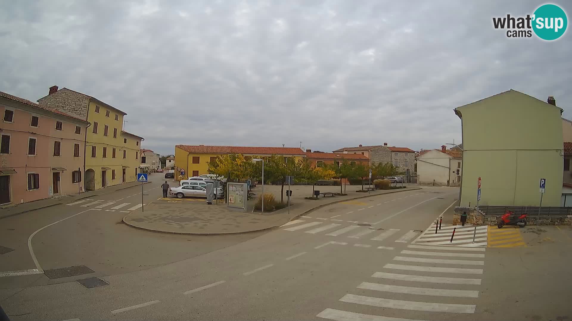 Bale, webcam de la plaza La Musa – Istria – Croacia