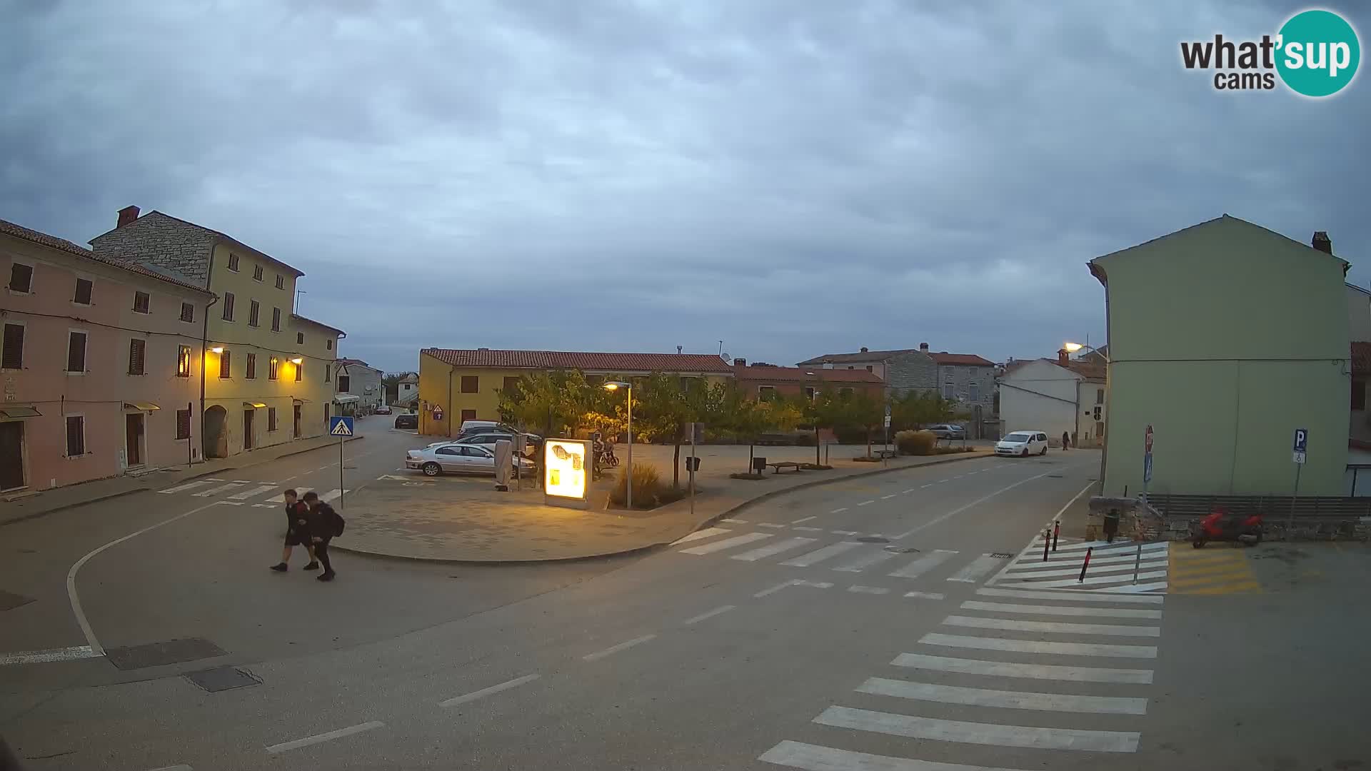 Bale, webcam de la plaza La Musa – Istria – Croacia