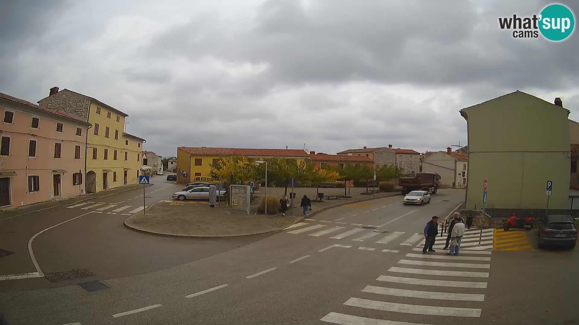 Bale, webcam de la plaza La Musa – Istria – Croacia