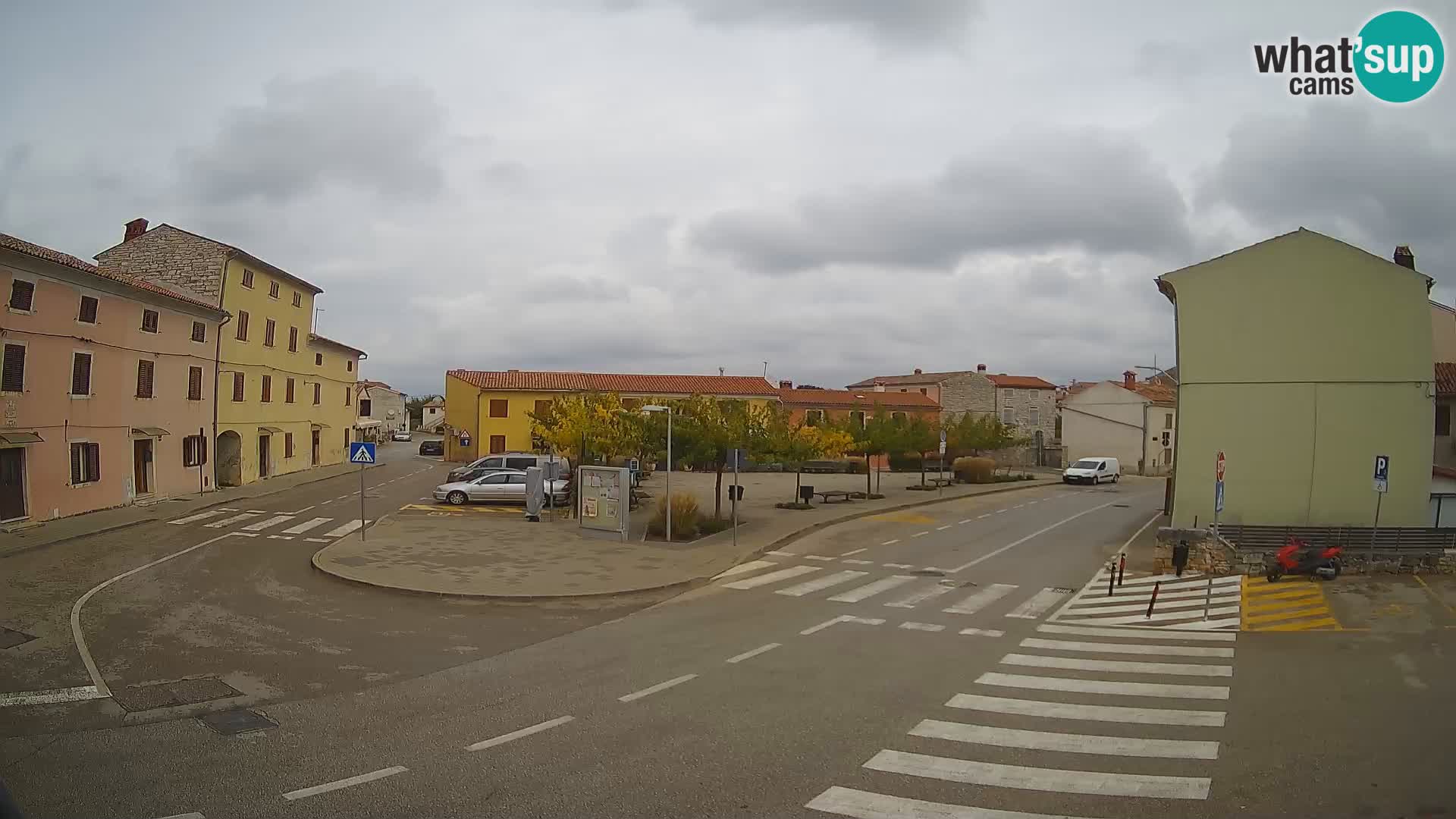Bale Trg La Musa webcam – Istria – Croatia