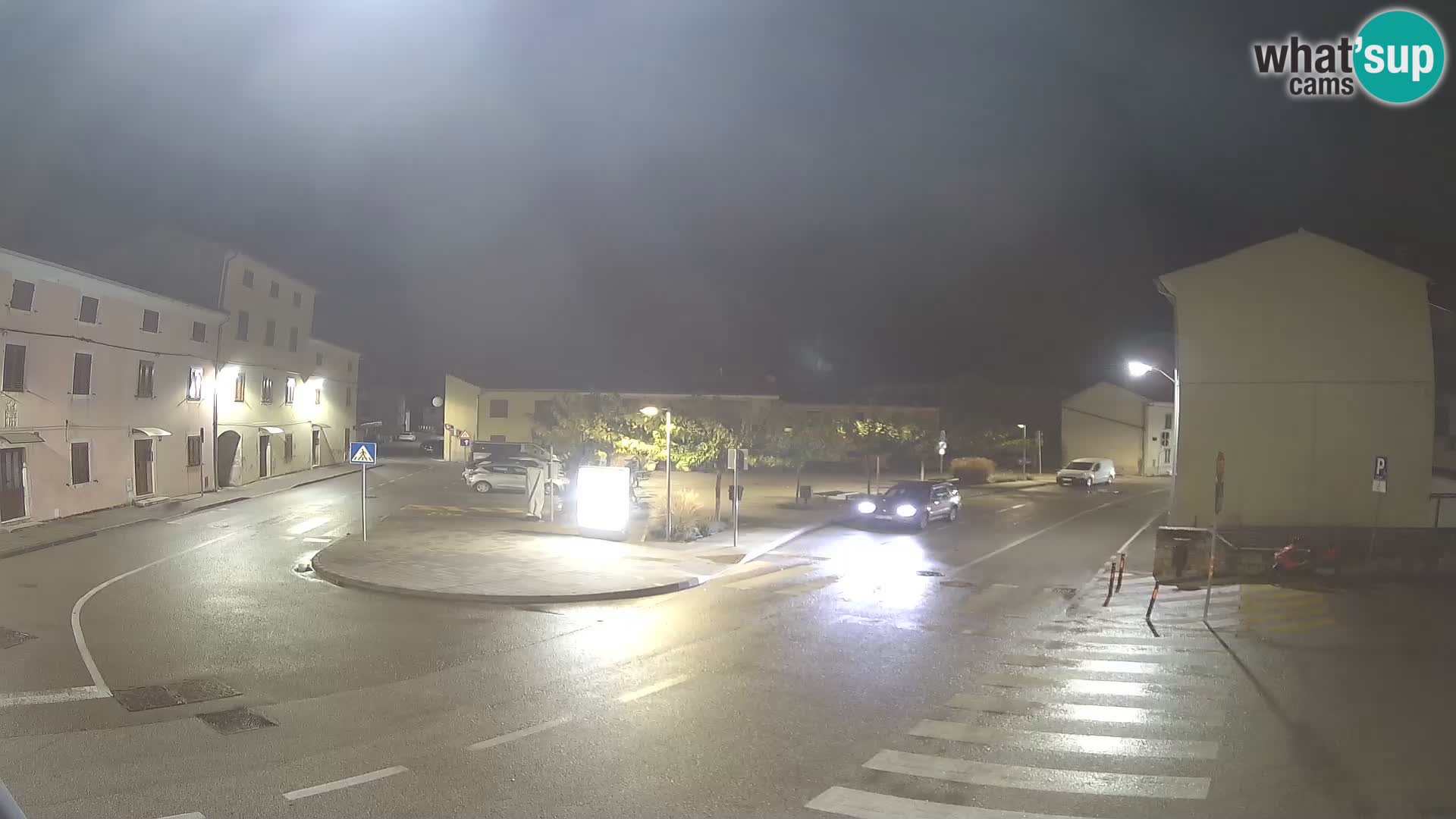 Bale, webcam de la plaza La Musa – Istria – Croacia