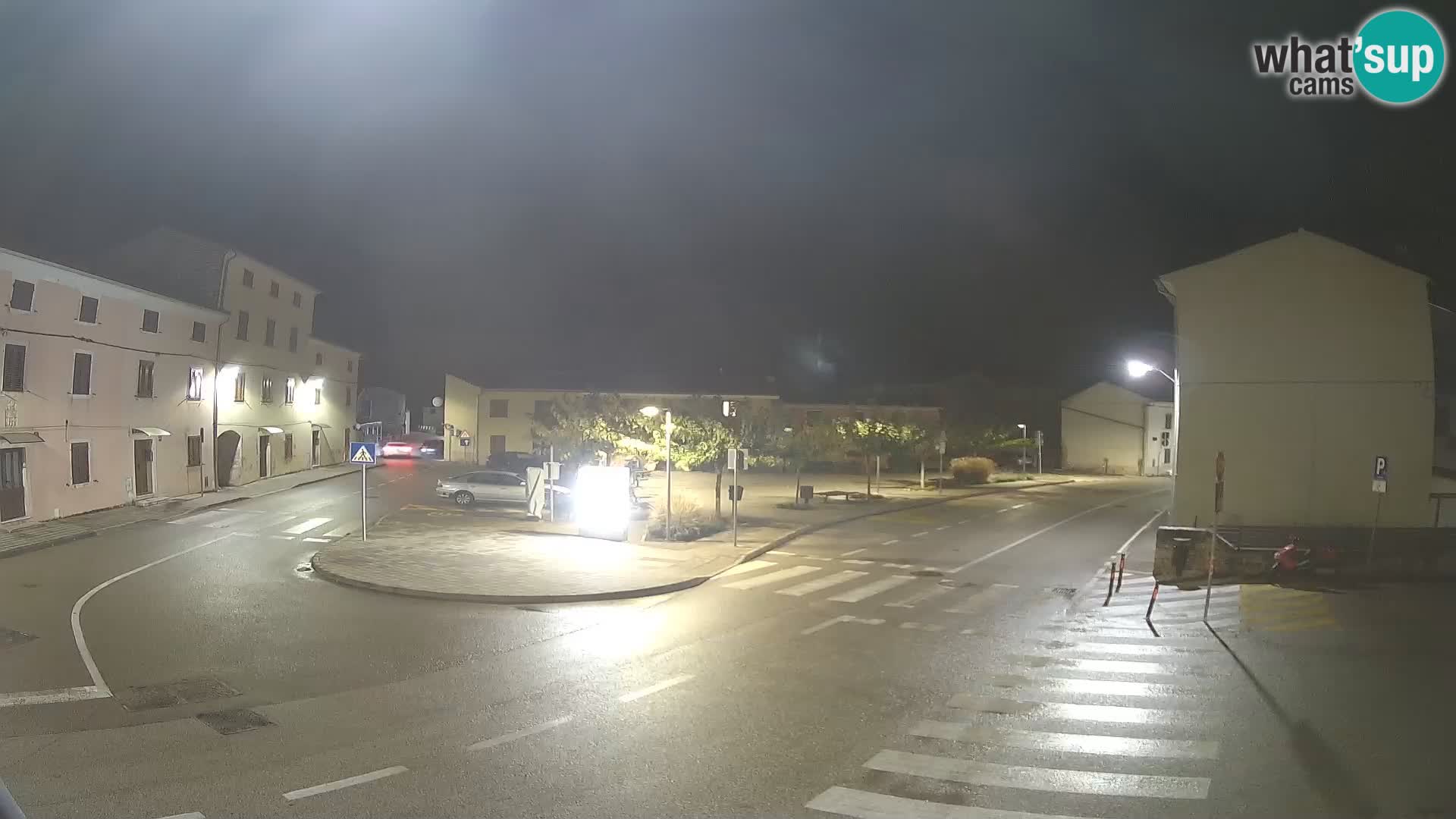 Bale, webcam de la place La Musa – Istrie – Croatie