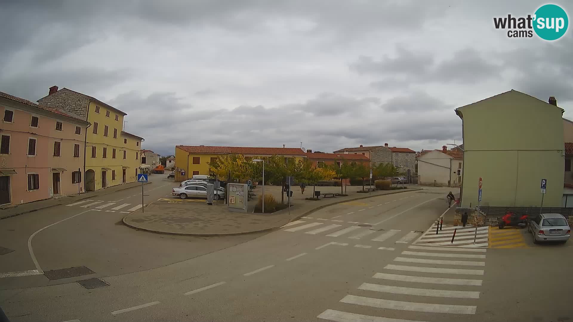Bale, webcam de la plaza La Musa – Istria – Croacia