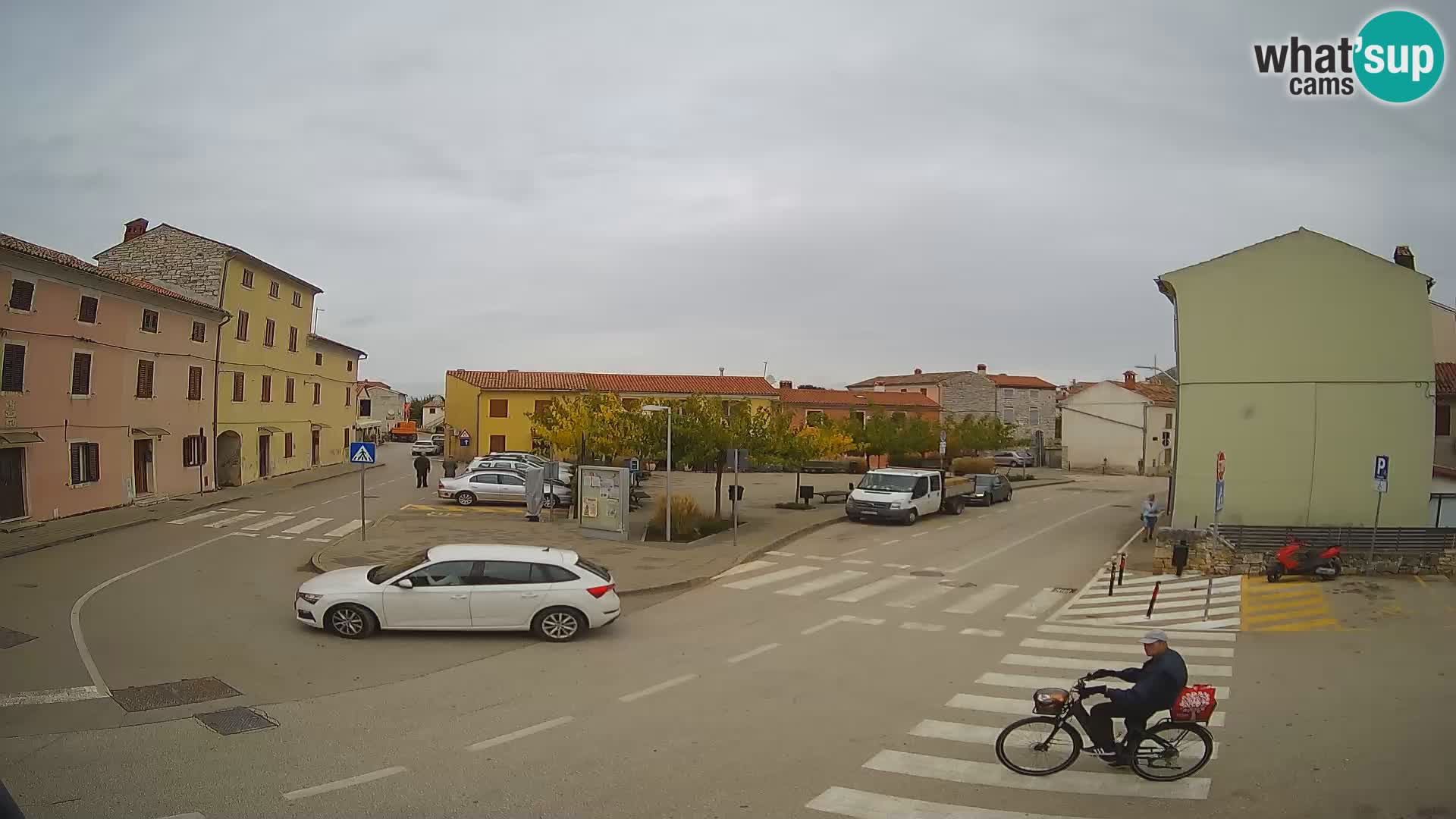Bale, webcam de la plaza La Musa – Istria – Croacia