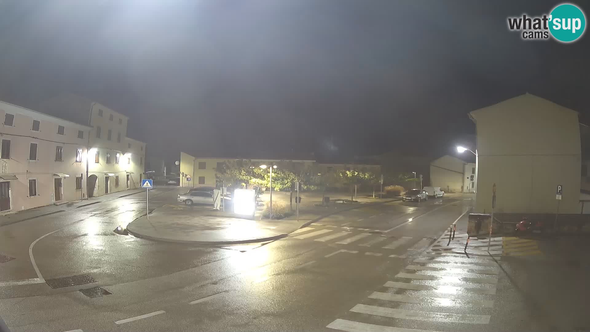 Bale, webcam de la plaza La Musa – Istria – Croacia
