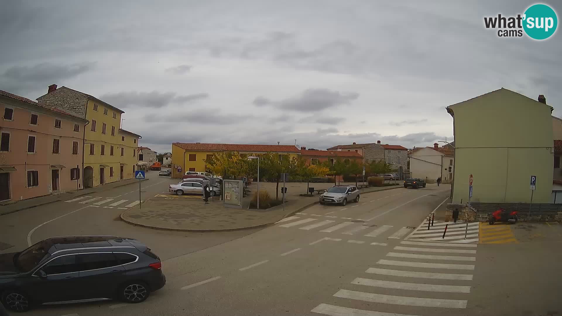 Bale Trg La Musa webcam – Istria – Croatia