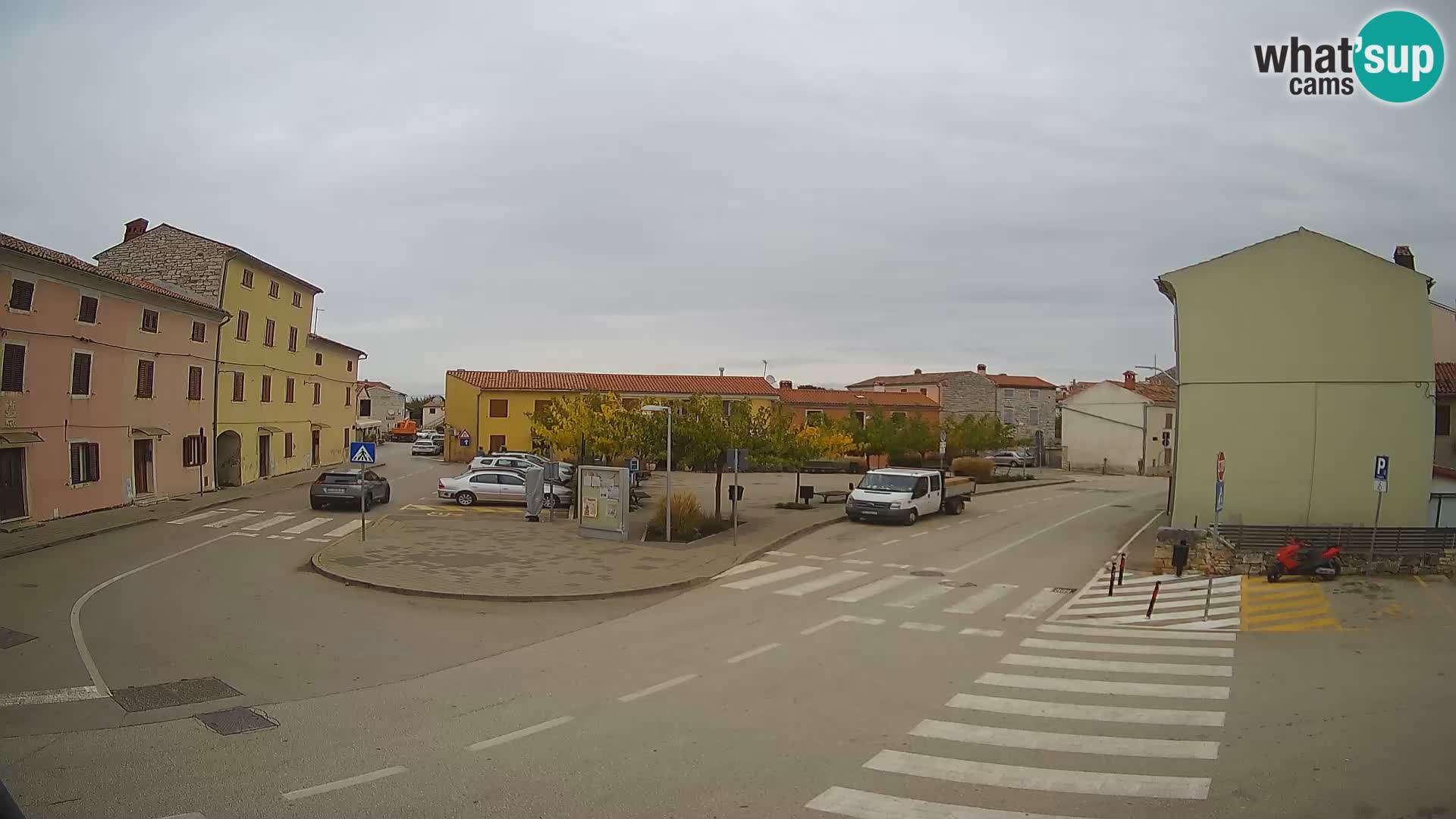 Bale, webcam de la plaza La Musa – Istria – Croacia
