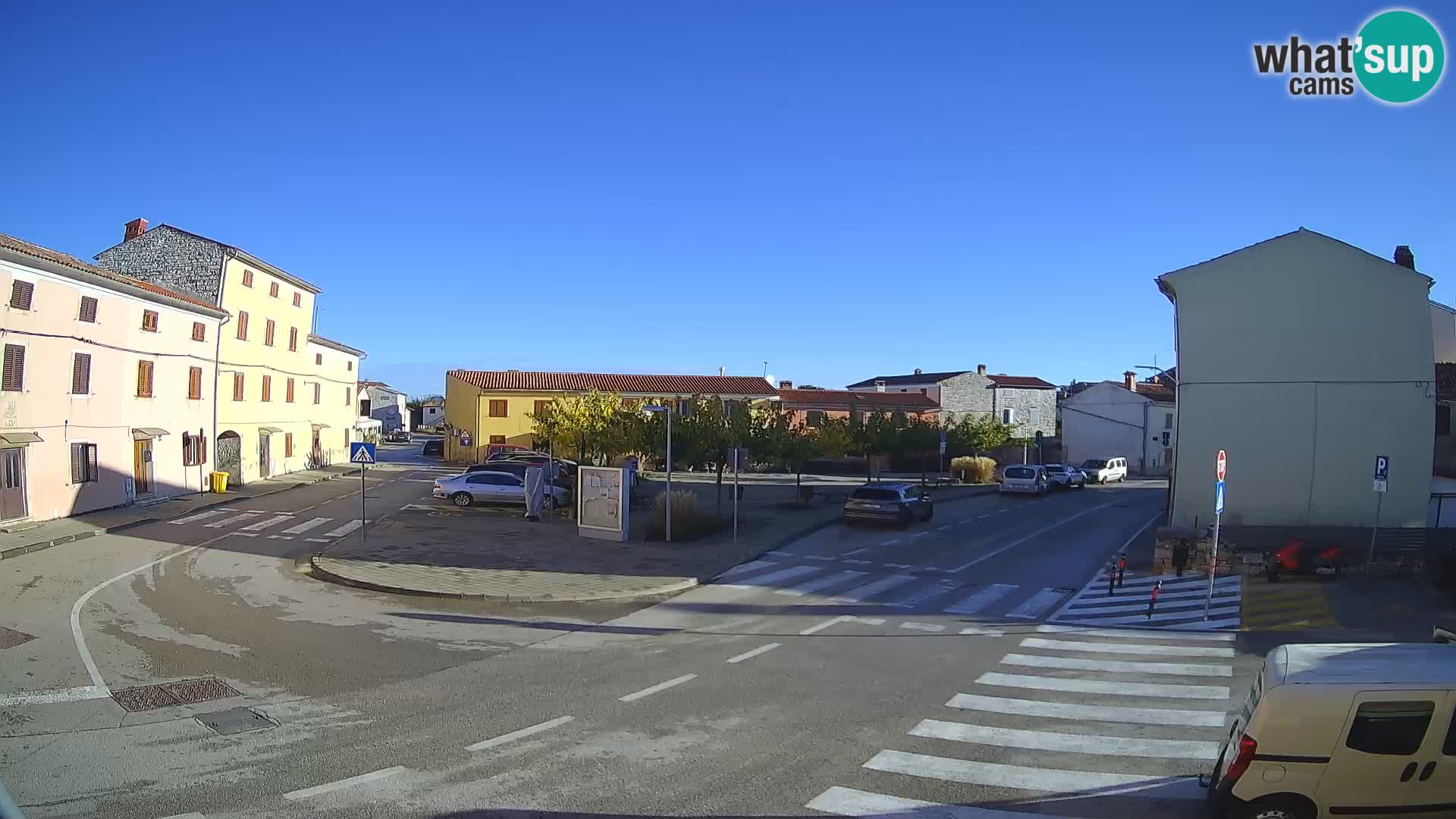 Bale Trg La Musa webcam – Istria – Croatia