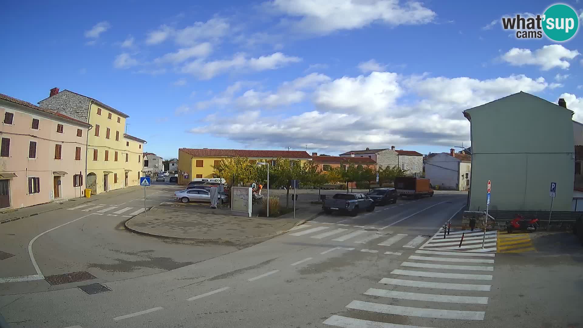 Bale, webcam de la plaza La Musa – Istria – Croacia