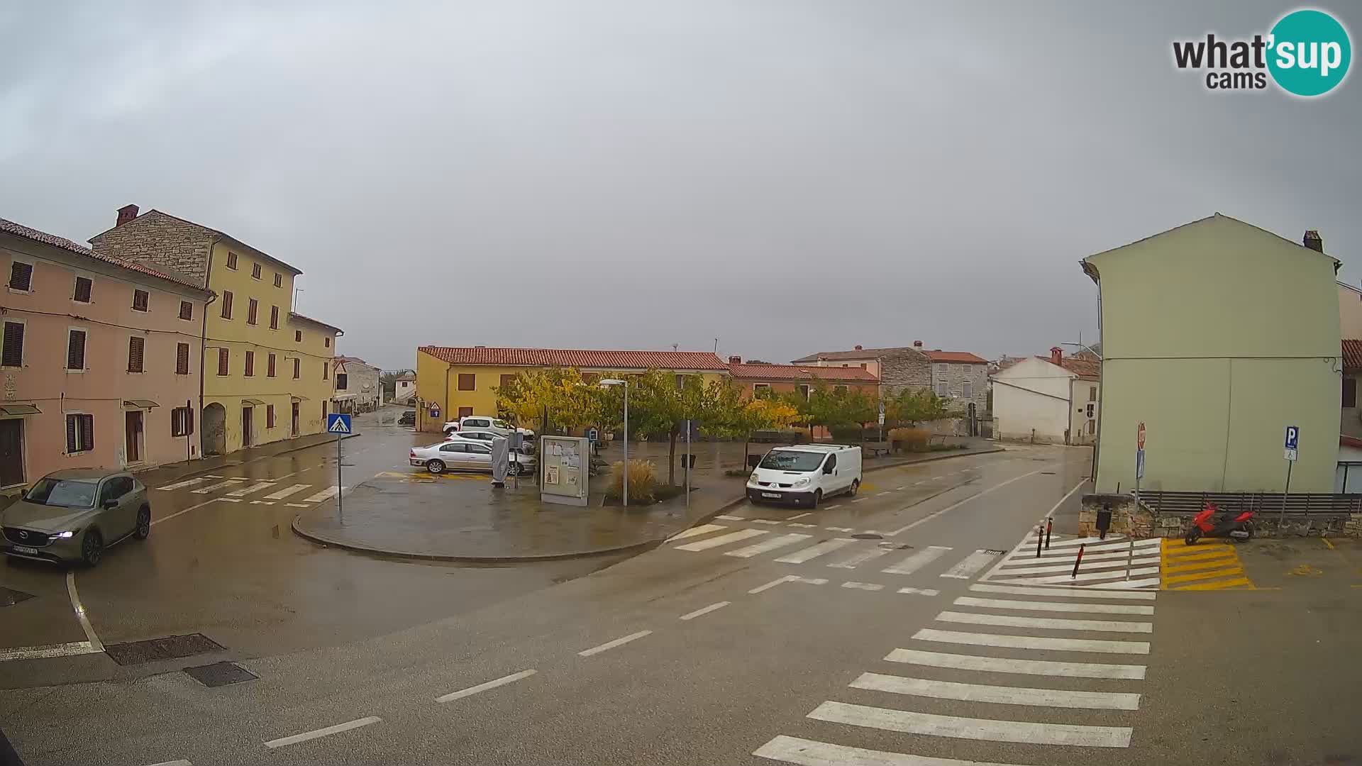 Bale Trg La Musa webcam – Istria – Croatia
