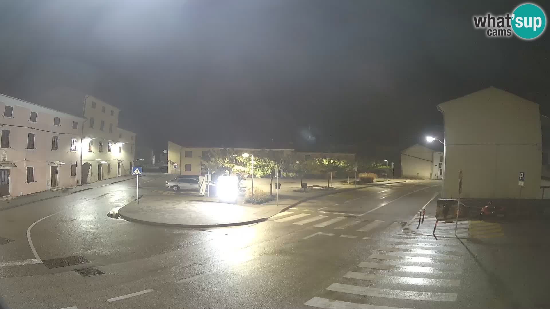 Bale, webcam de la place La Musa – Istrie – Croatie