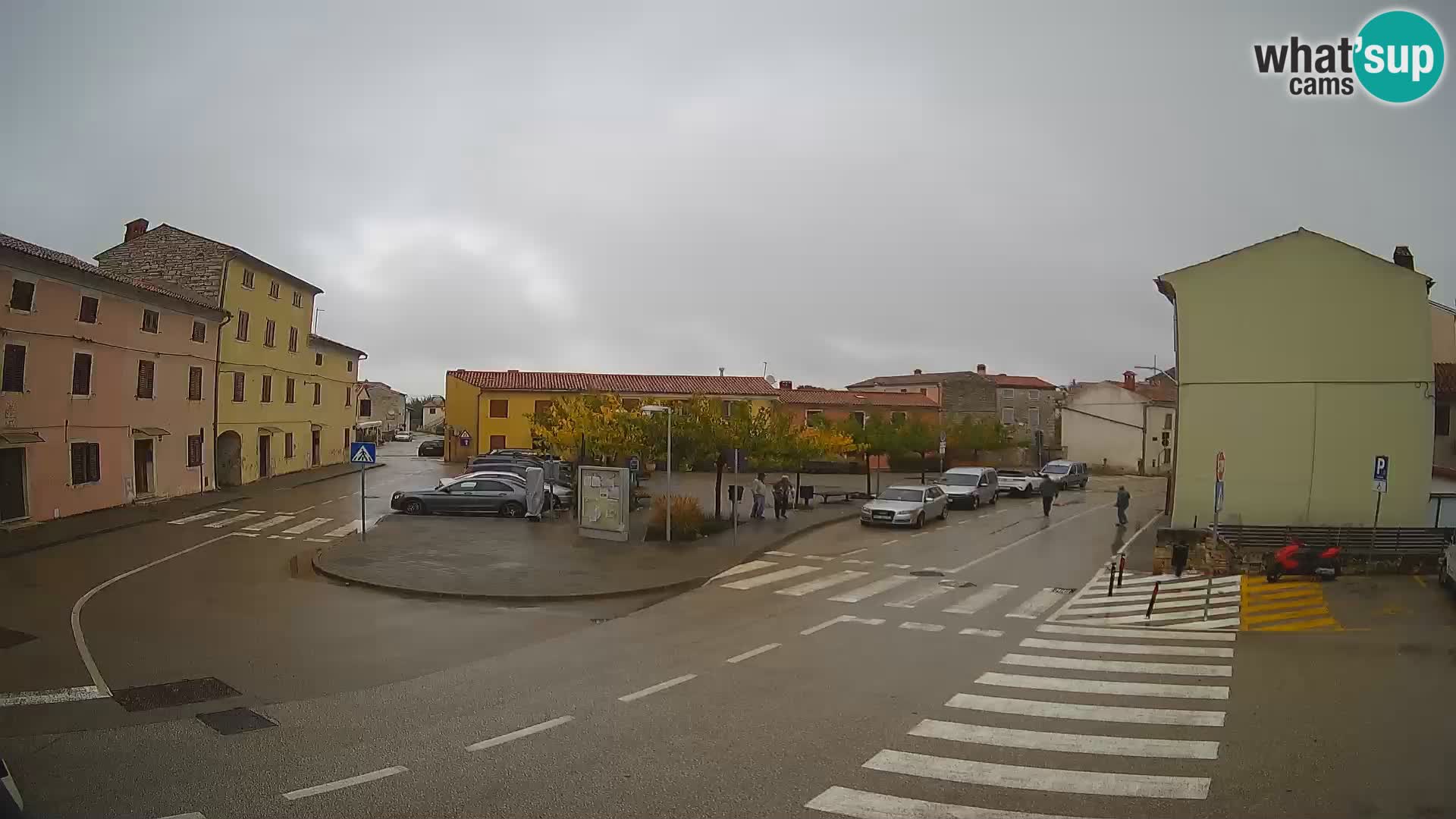 Bale, webcam de la place La Musa – Istrie – Croatie