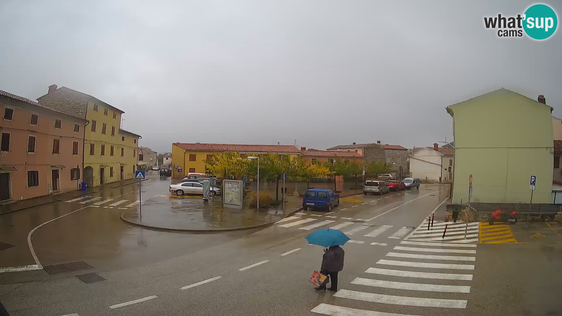 Bale, webcam de la plaza La Musa – Istria – Croacia