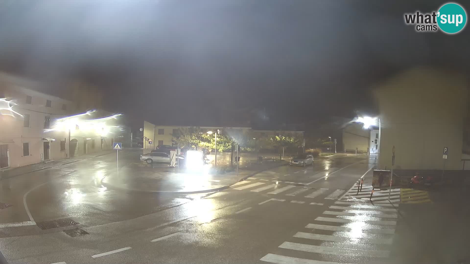 Bale, webcam de la place La Musa – Istrie – Croatie