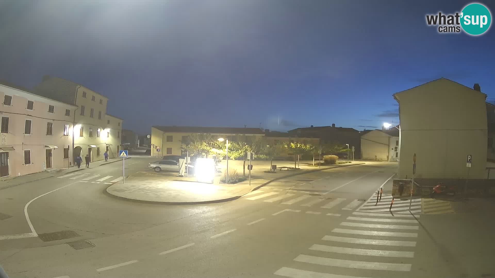 Bale Trg La Musa spletna kamera – Istra – Hrvaška