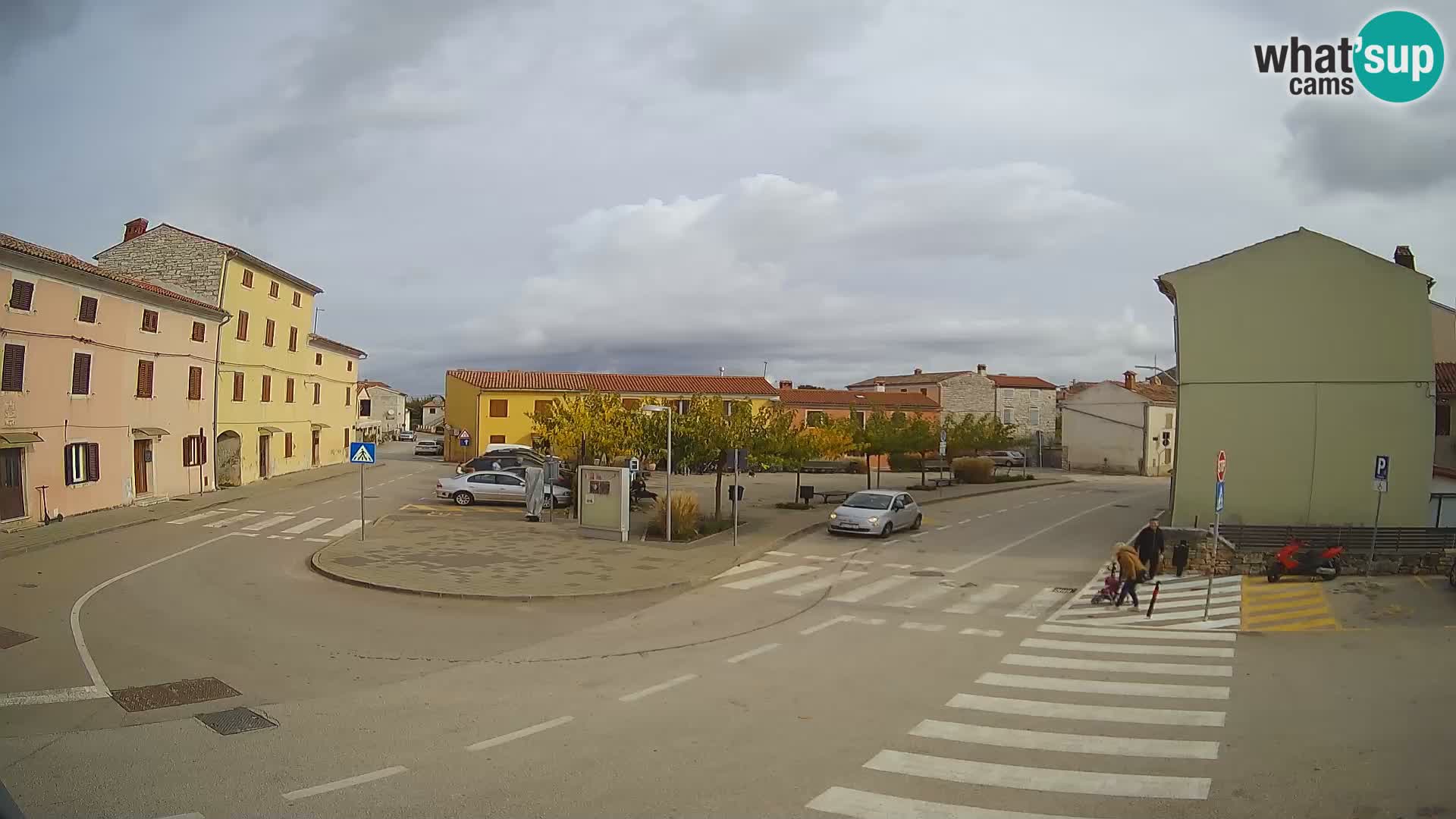 Bale Trg La Musa webcam – Istria – Croatia