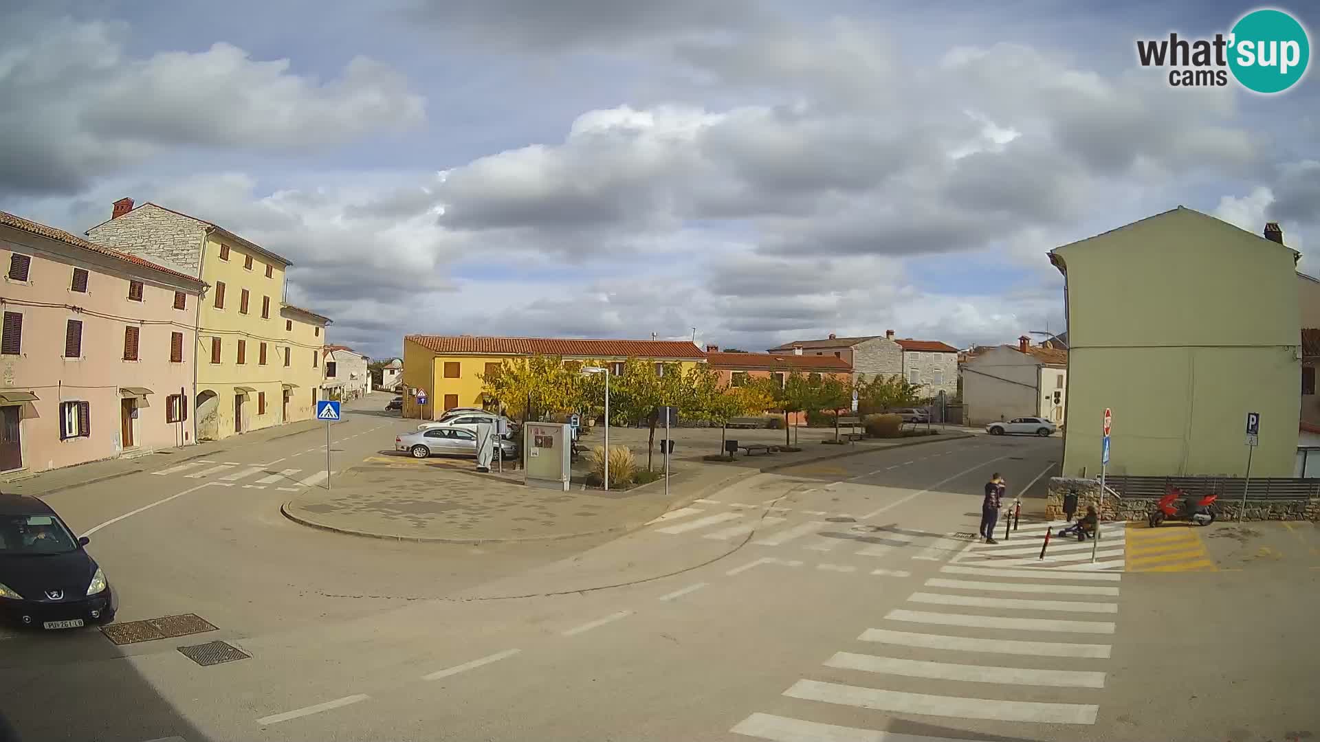 Bale, webcam de la plaza La Musa – Istria – Croacia