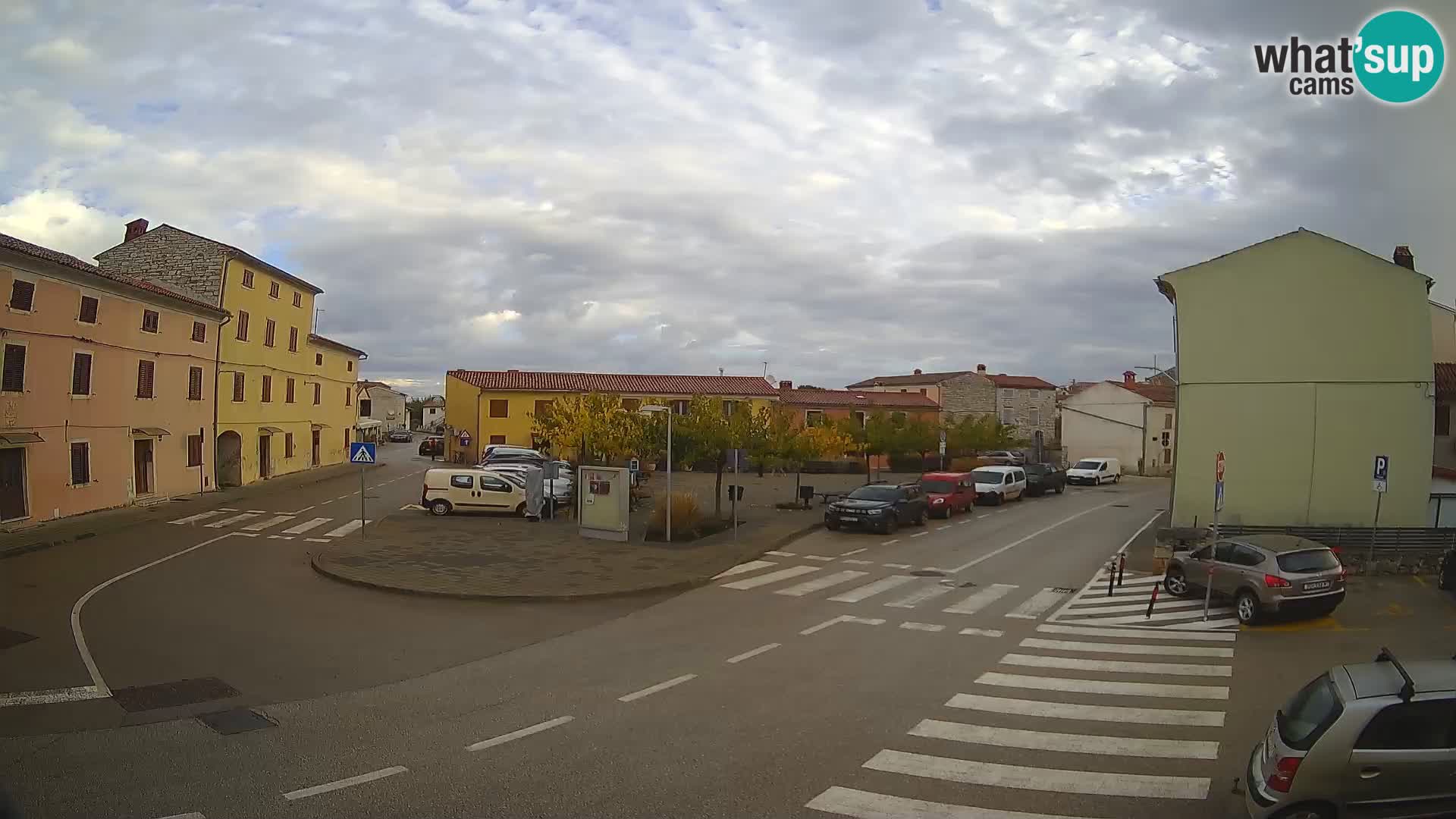 Bale, webcam de la plaza La Musa – Istria – Croacia