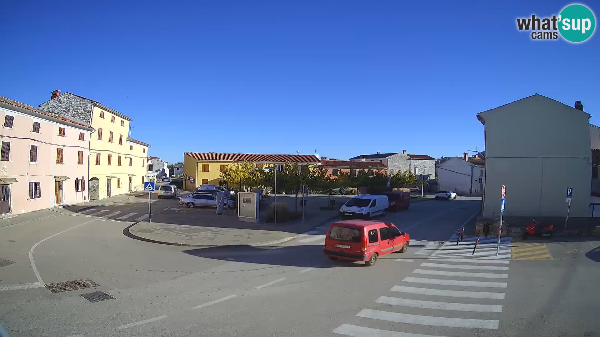 Bale Trg La Musa webcam – Istria – Croatia