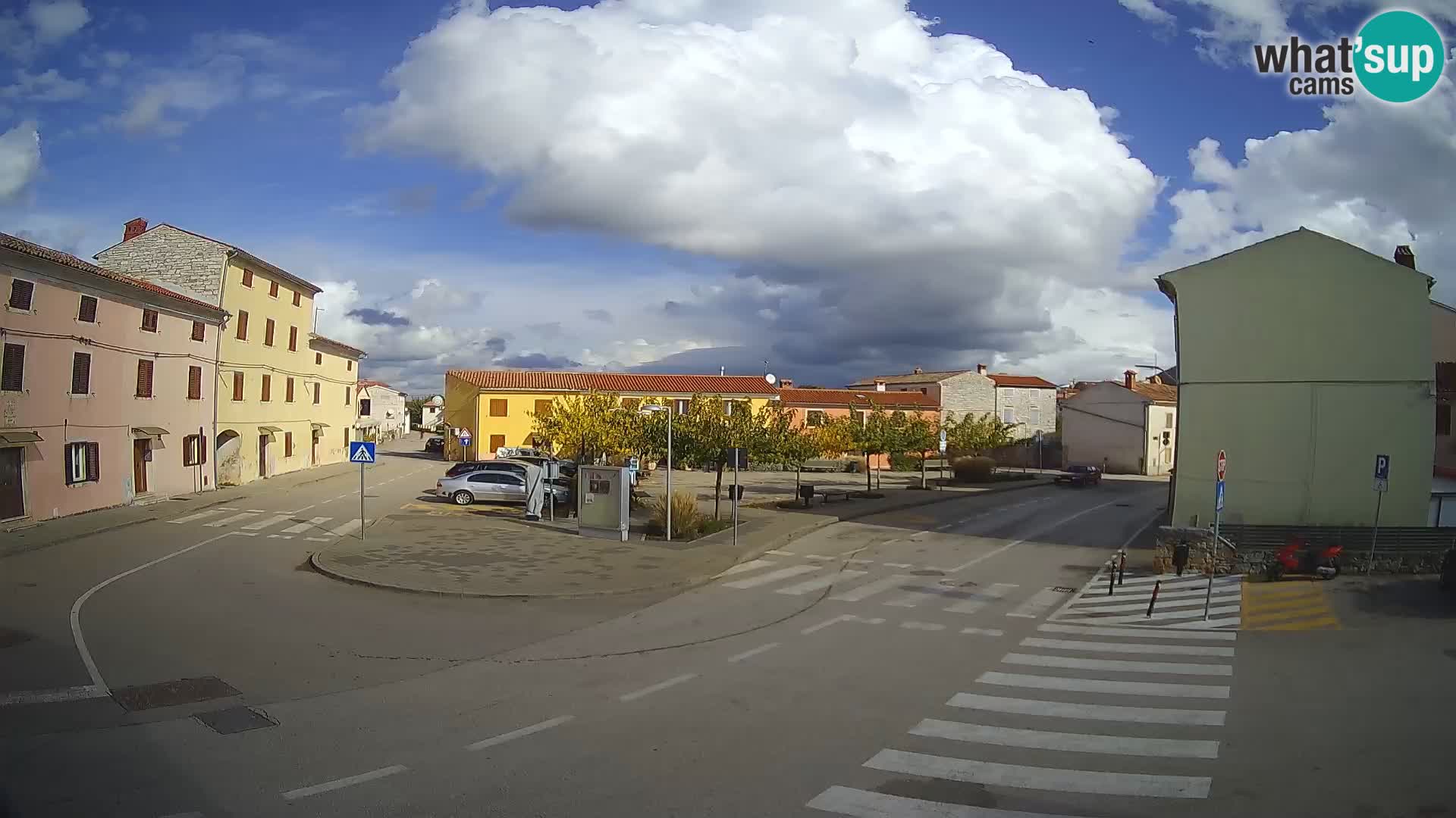 Bale, webcam de la plaza La Musa – Istria – Croacia