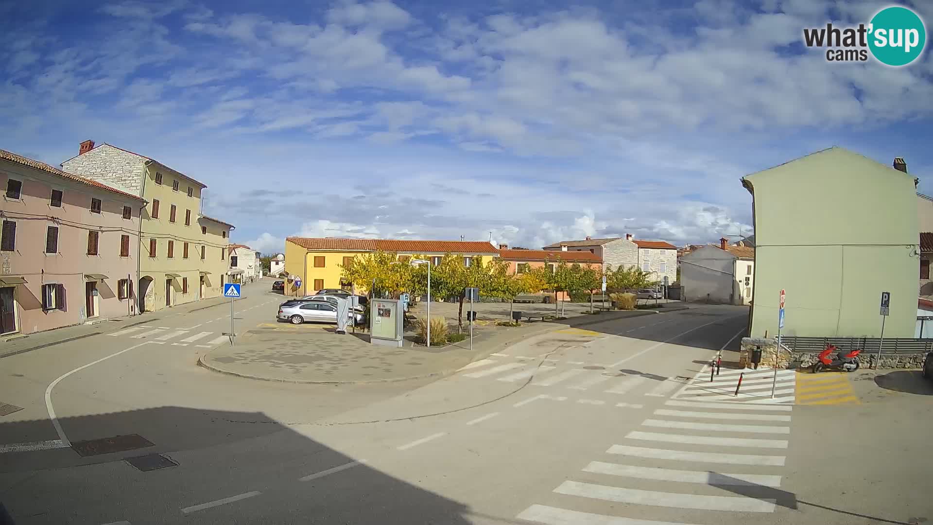 Bale, webcam de la plaza La Musa – Istria – Croacia