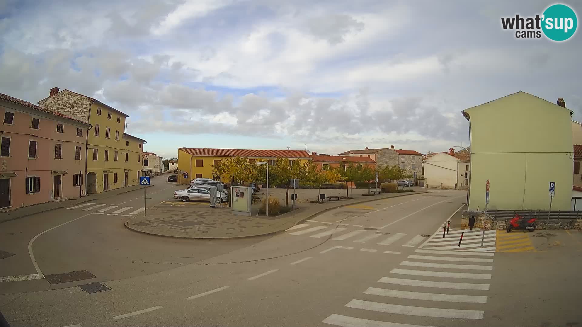 Bale, webcam de la plaza La Musa – Istria – Croacia