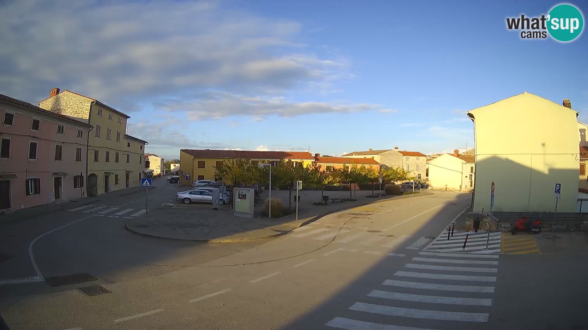Bale, webcam de la place La Musa – Istrie – Croatie