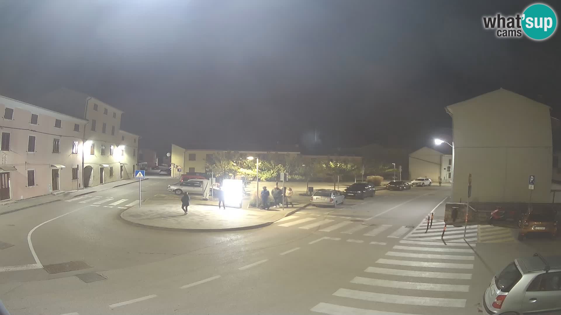 Bale, webcam de la place La Musa – Istrie – Croatie