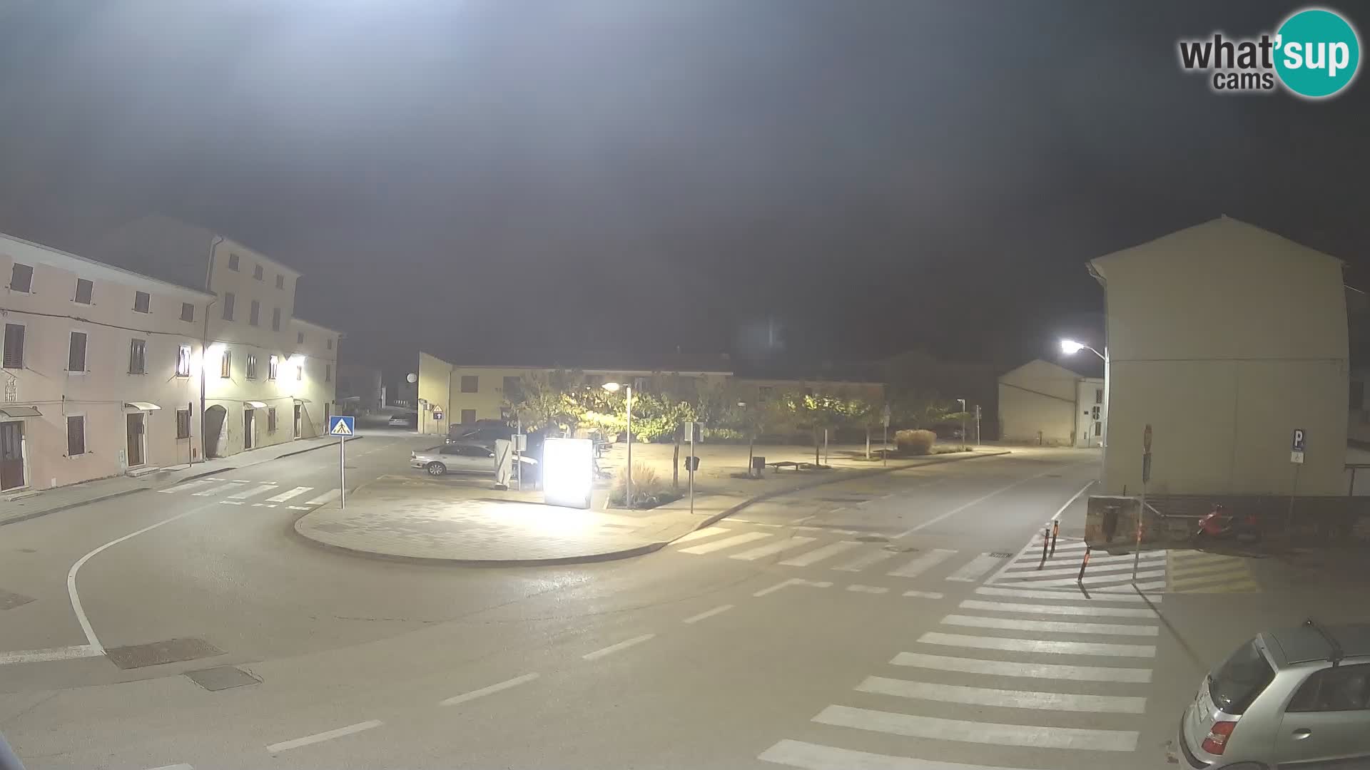 Bale, webcam de la place La Musa – Istrie – Croatie