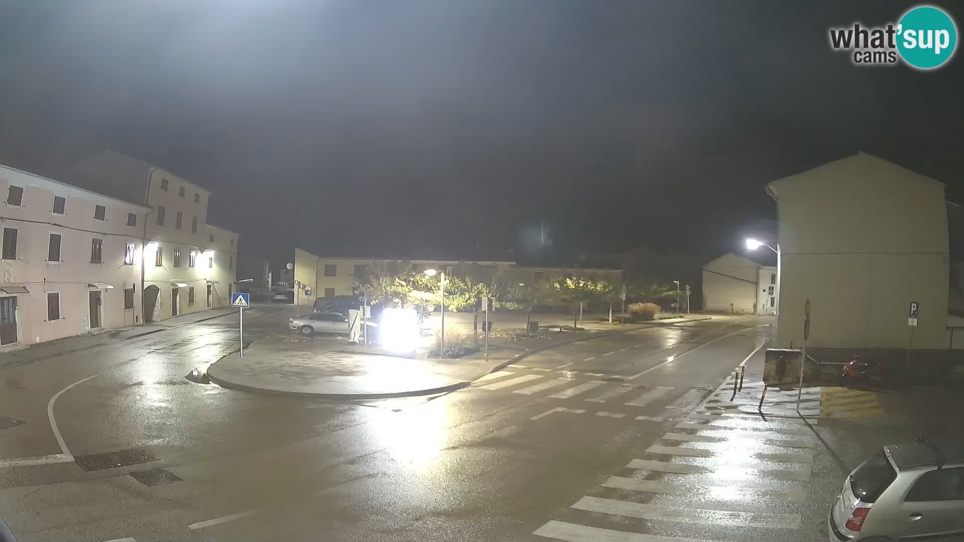 Bale, webcam de la place La Musa – Istrie – Croatie