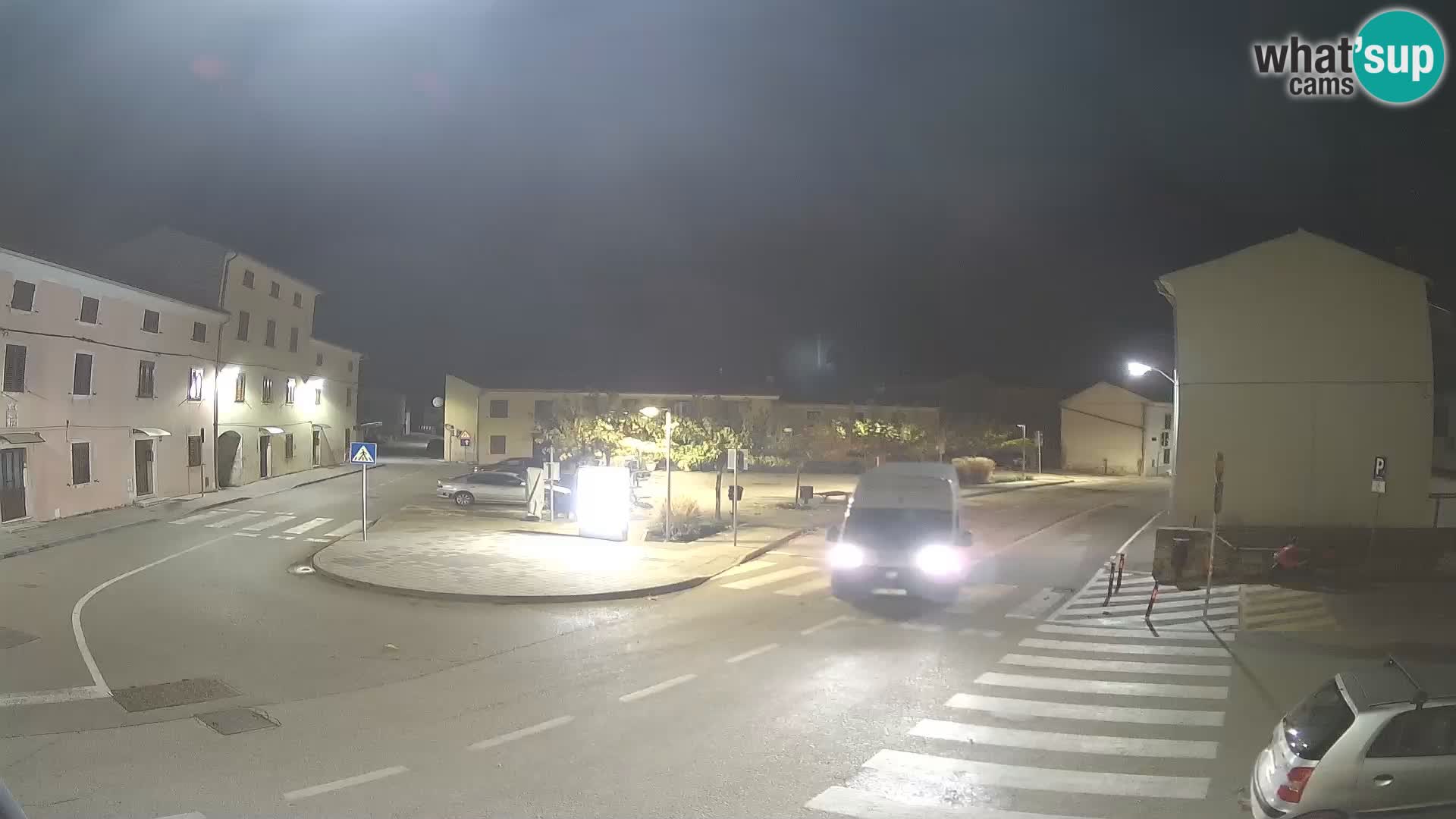 Bale, webcam de la place La Musa – Istrie – Croatie